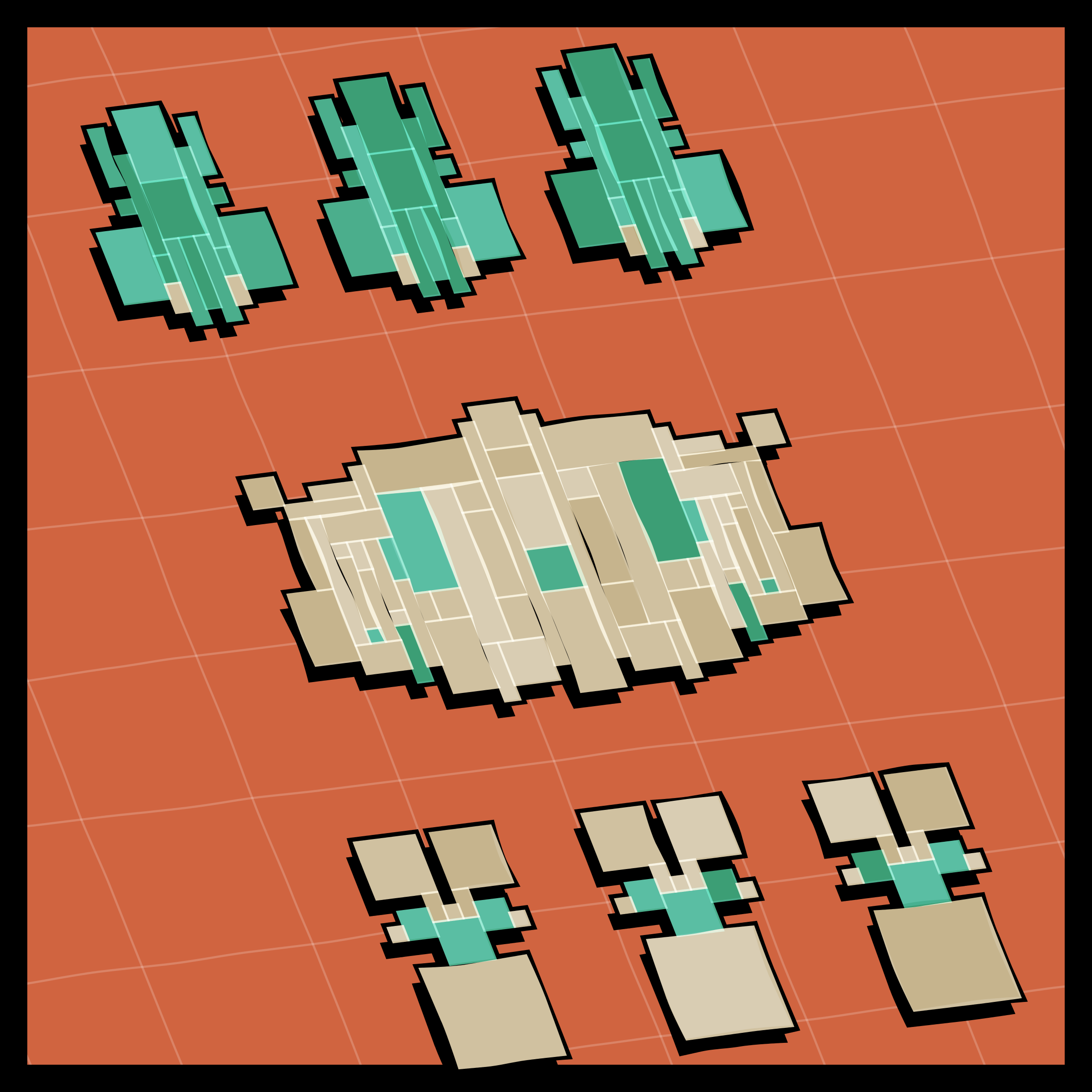 Art Blocks - Art Blocks v2 - Paper Armada #138 - NFT # 37000138