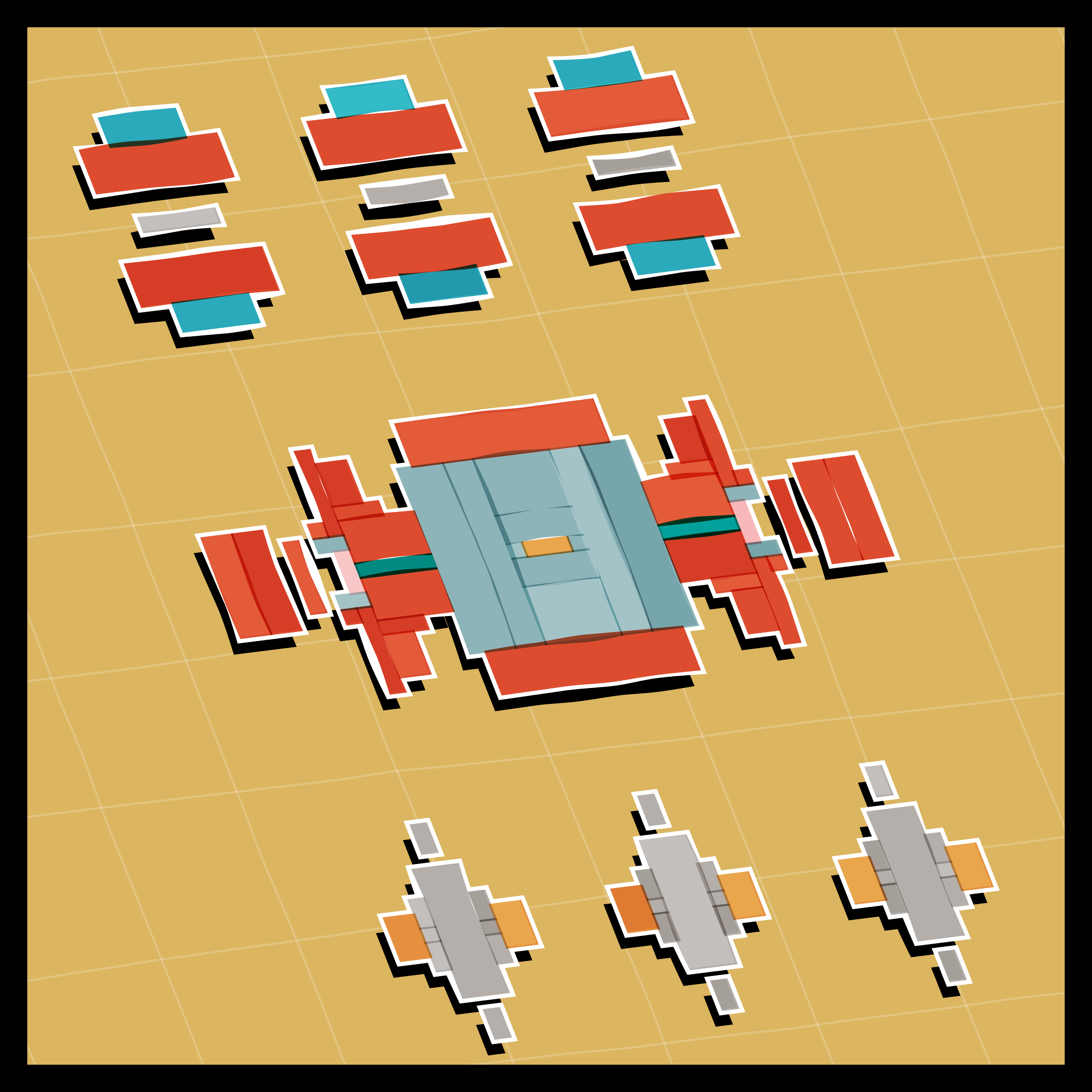 Art Blocks - Art Blocks v2 - Paper Armada #139 - NFT # 37000139