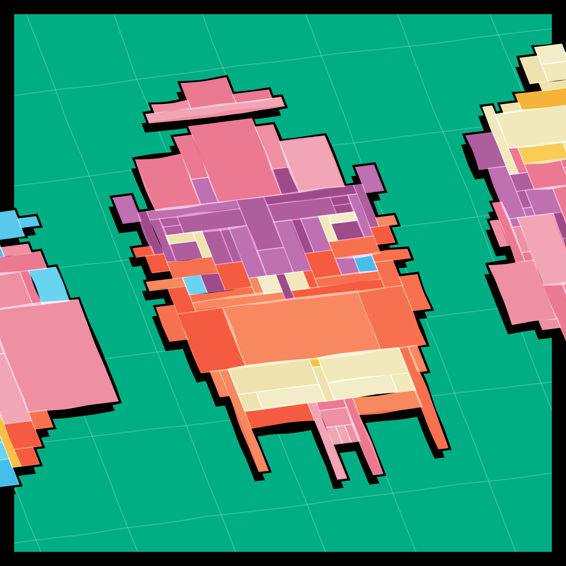 Art Blocks - Art Blocks v2 - Paper Armada #140 - NFT # 37000140