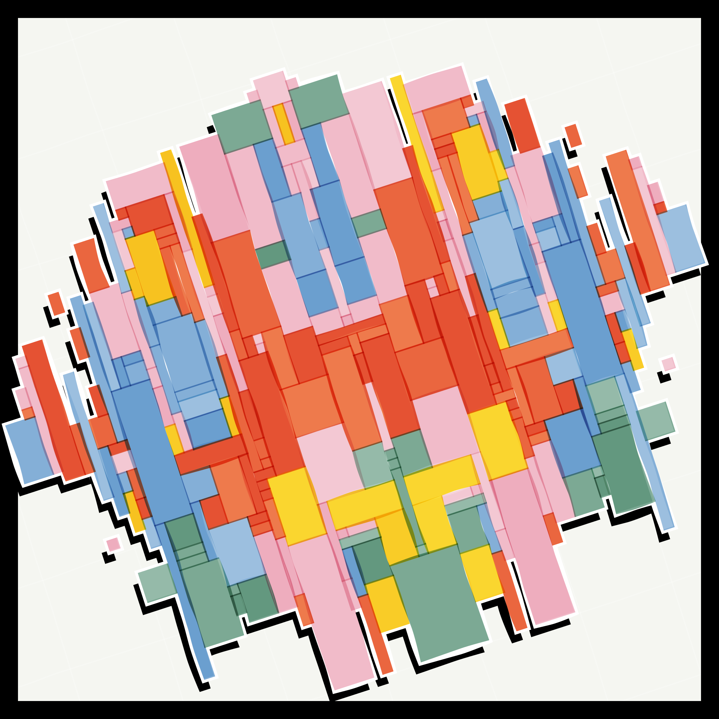 Art Blocks - Art Blocks v2 - Paper Armada #141 - NFT # 37000141