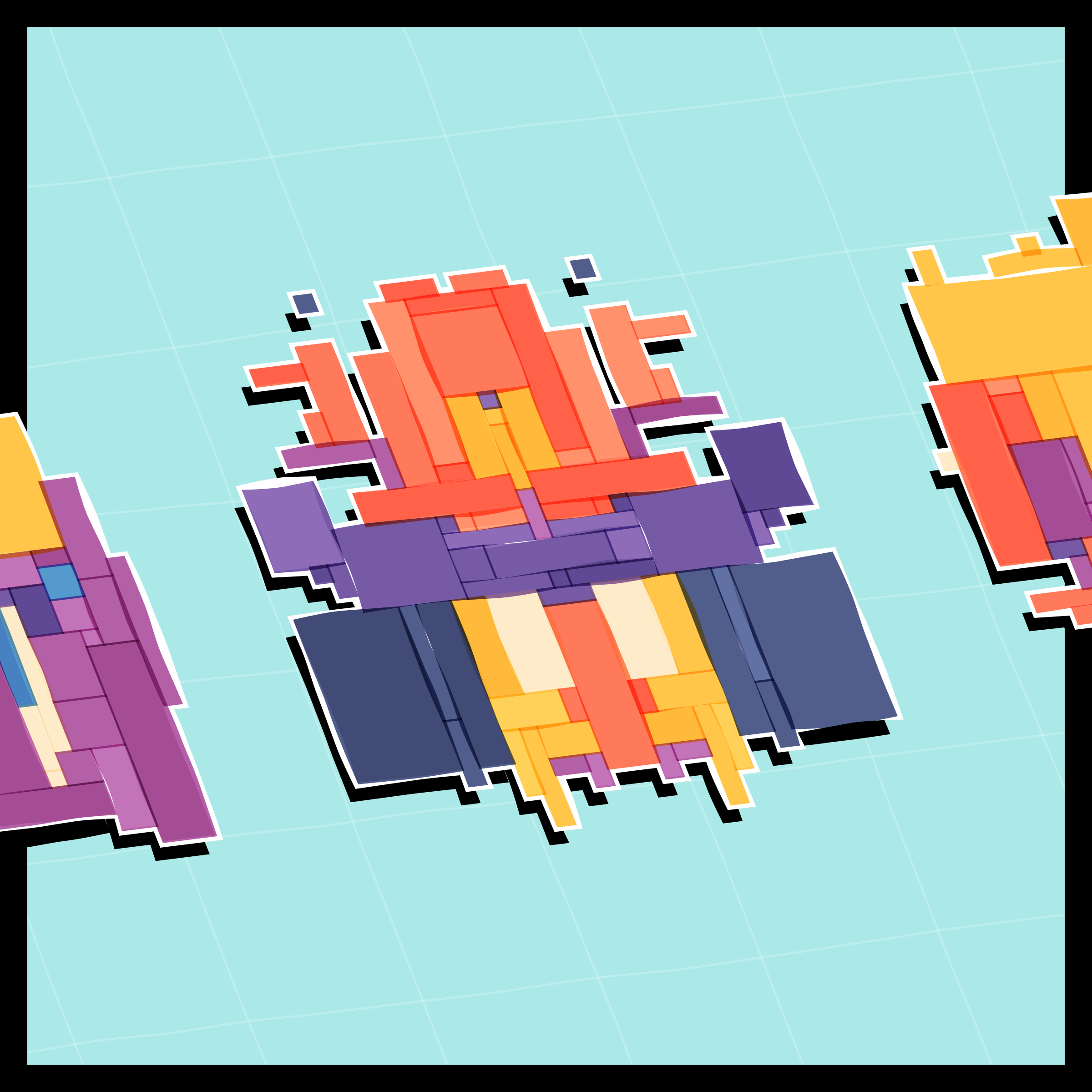 Art Blocks - Art Blocks v2 - Paper Armada #147 - NFT # 37000147