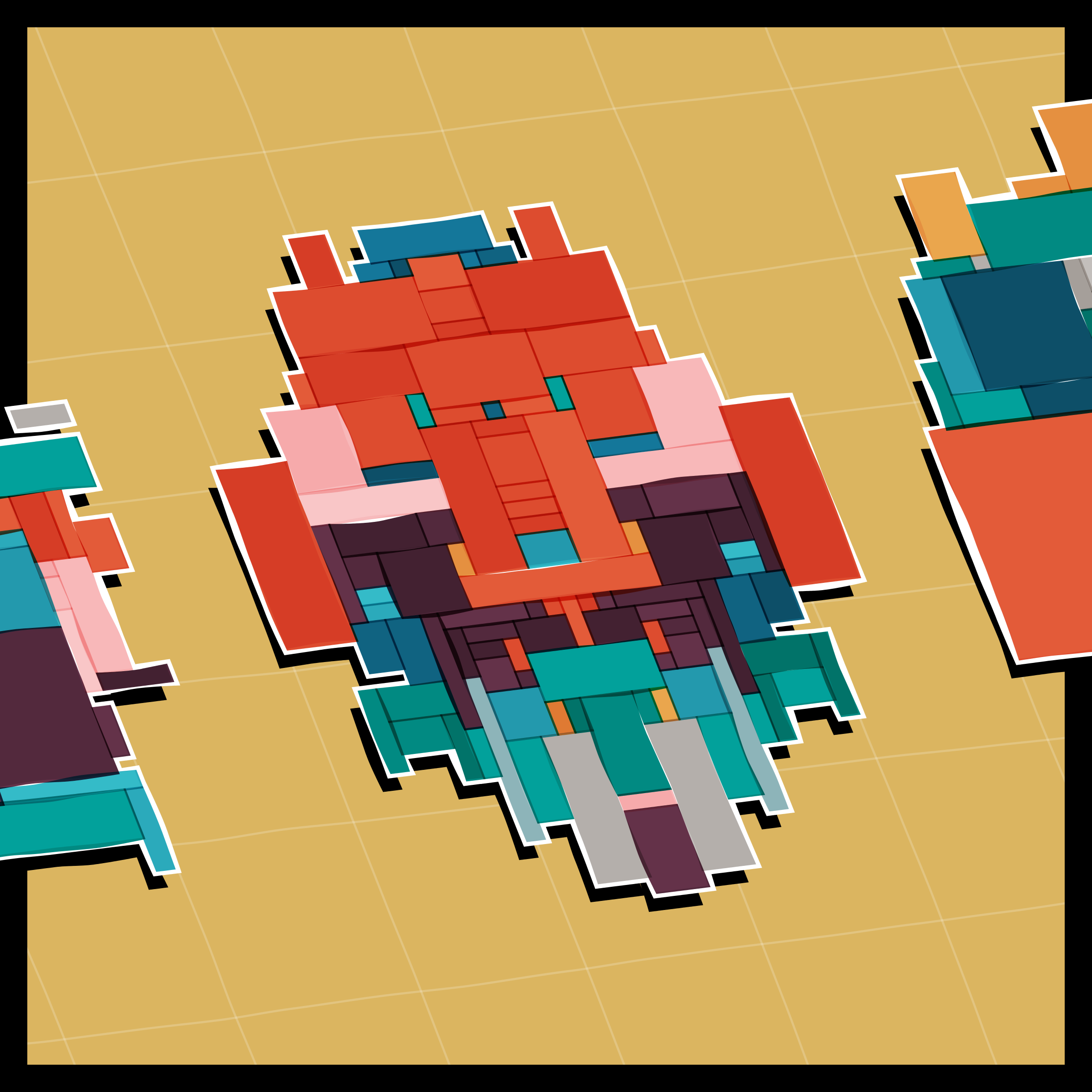 Art Blocks - Art Blocks v2 - Paper Armada #153 - NFT # 37000153