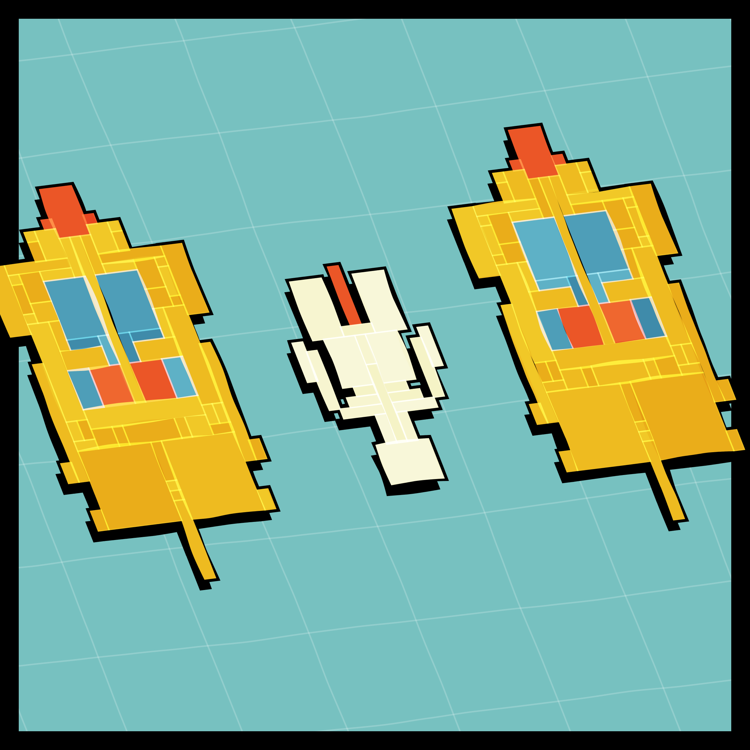 Art Blocks - Art Blocks v2 - Paper Armada #155 - NFT # 37000155