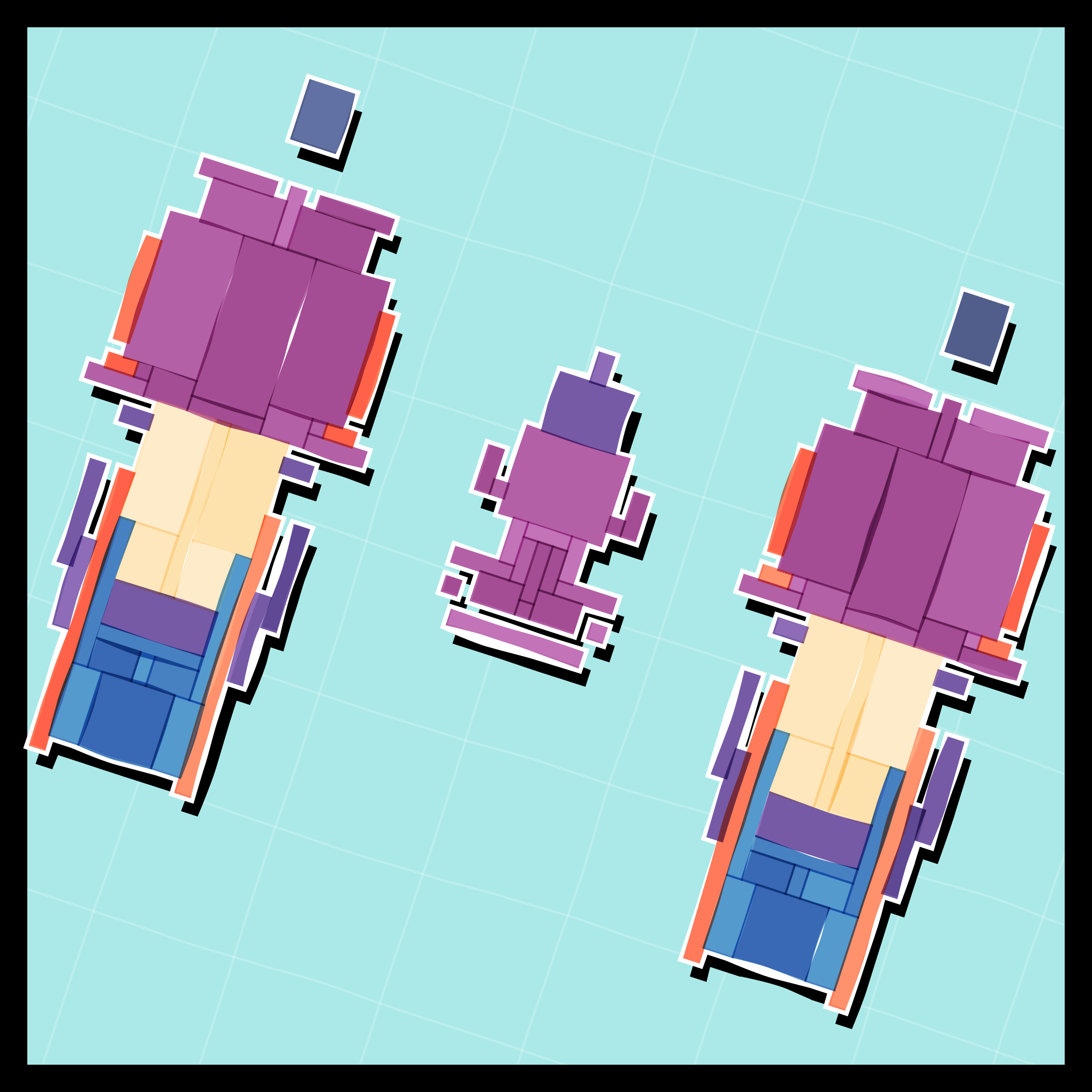 Art Blocks - Art Blocks v2 - Paper Armada #163 - NFT # 37000163