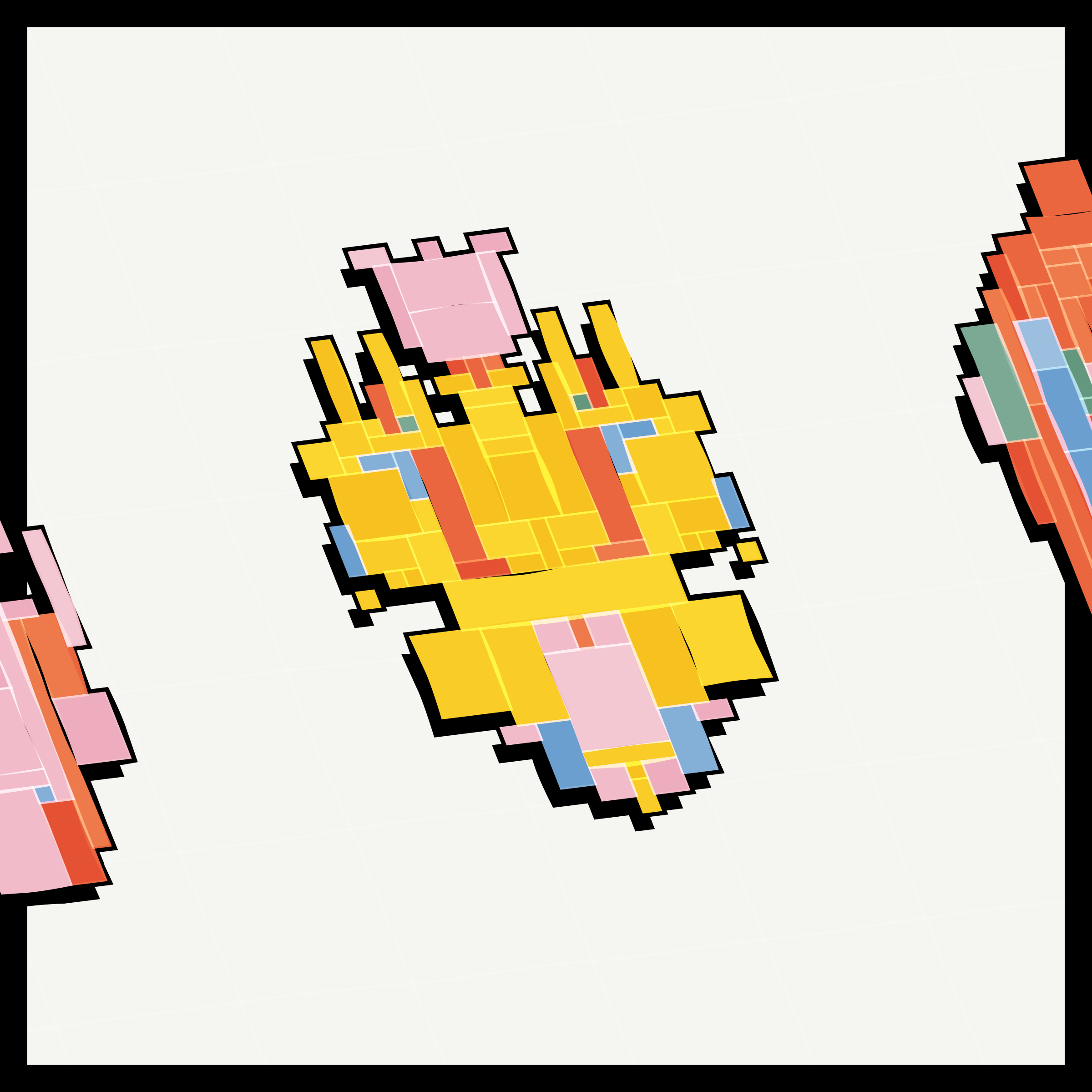 Art Blocks - Art Blocks v2 - Paper Armada #176 - NFT # 37000176