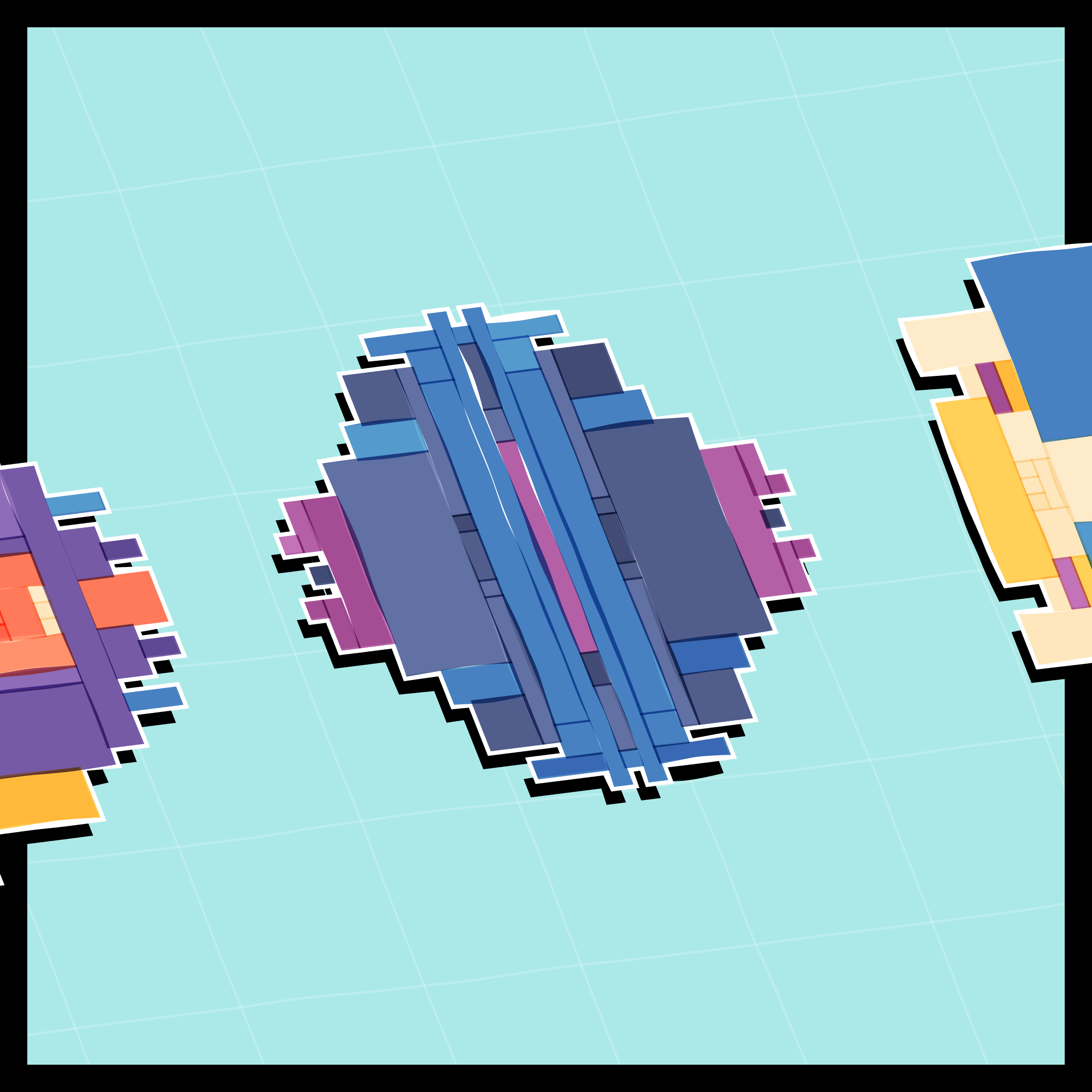 Art Blocks - Art Blocks v2 - Paper Armada #187 - NFT # 37000187