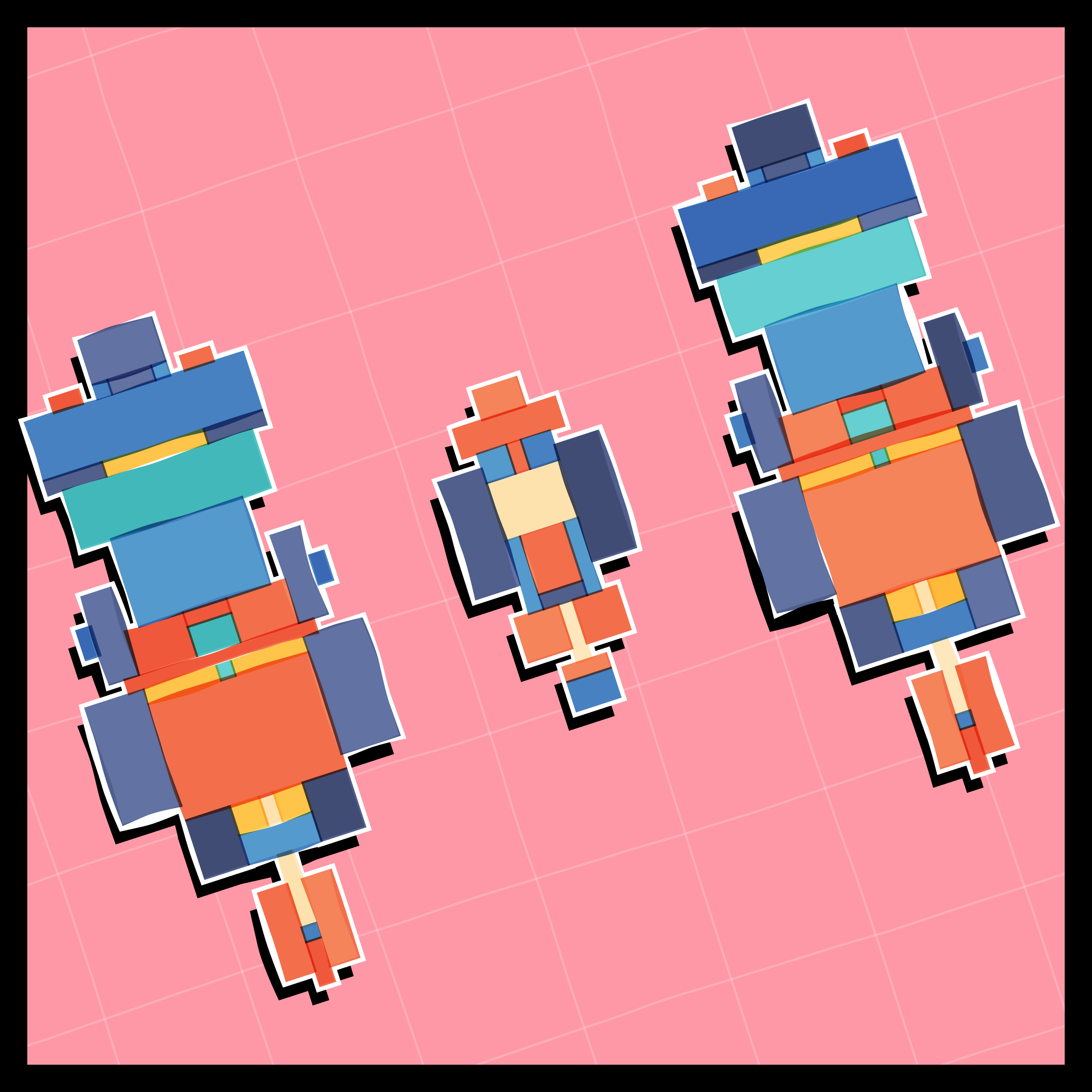 Art Blocks - Art Blocks v2 - Paper Armada #201 - NFT # 37000201