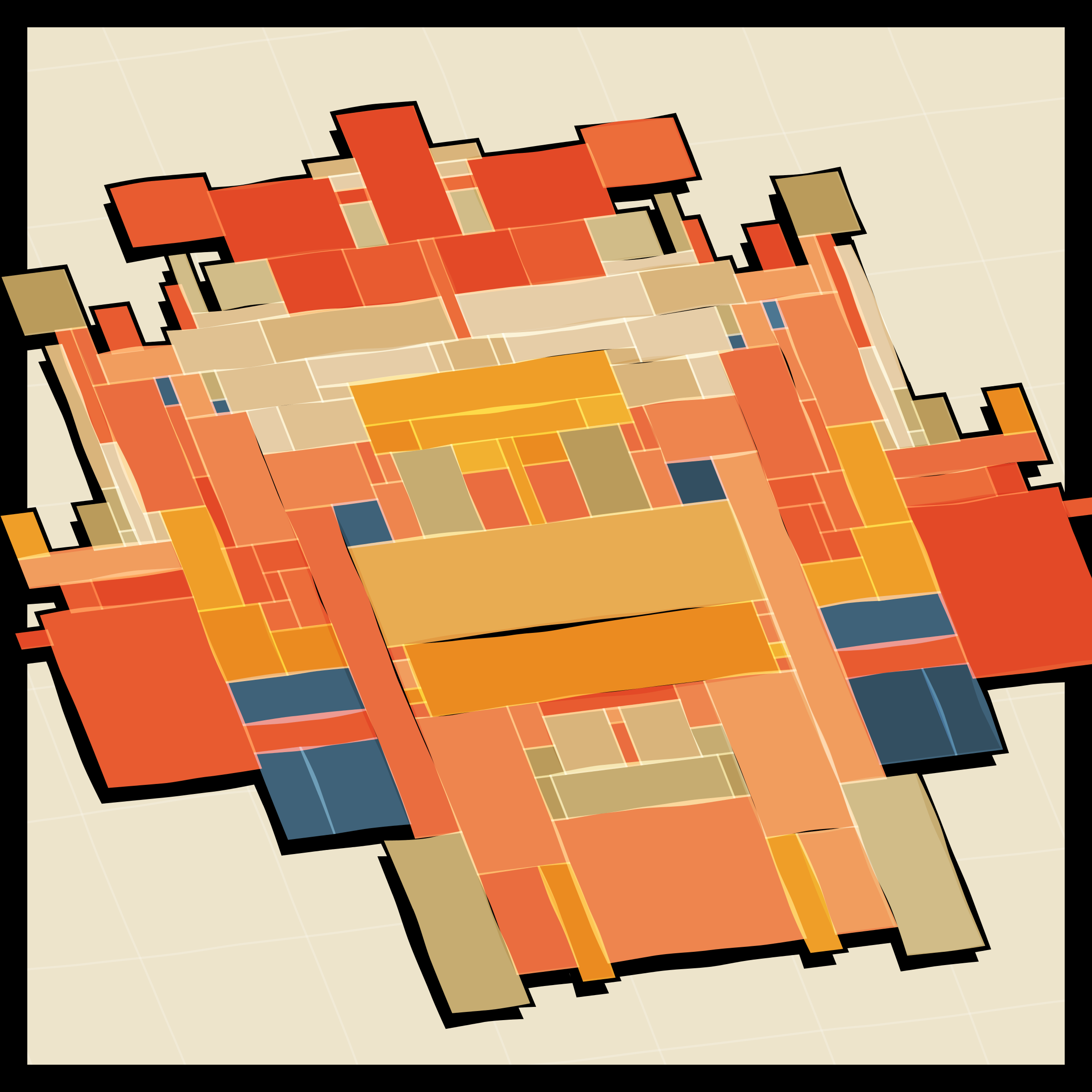 Art Blocks - Art Blocks v2 - Paper Armada #204 - NFT # 37000204