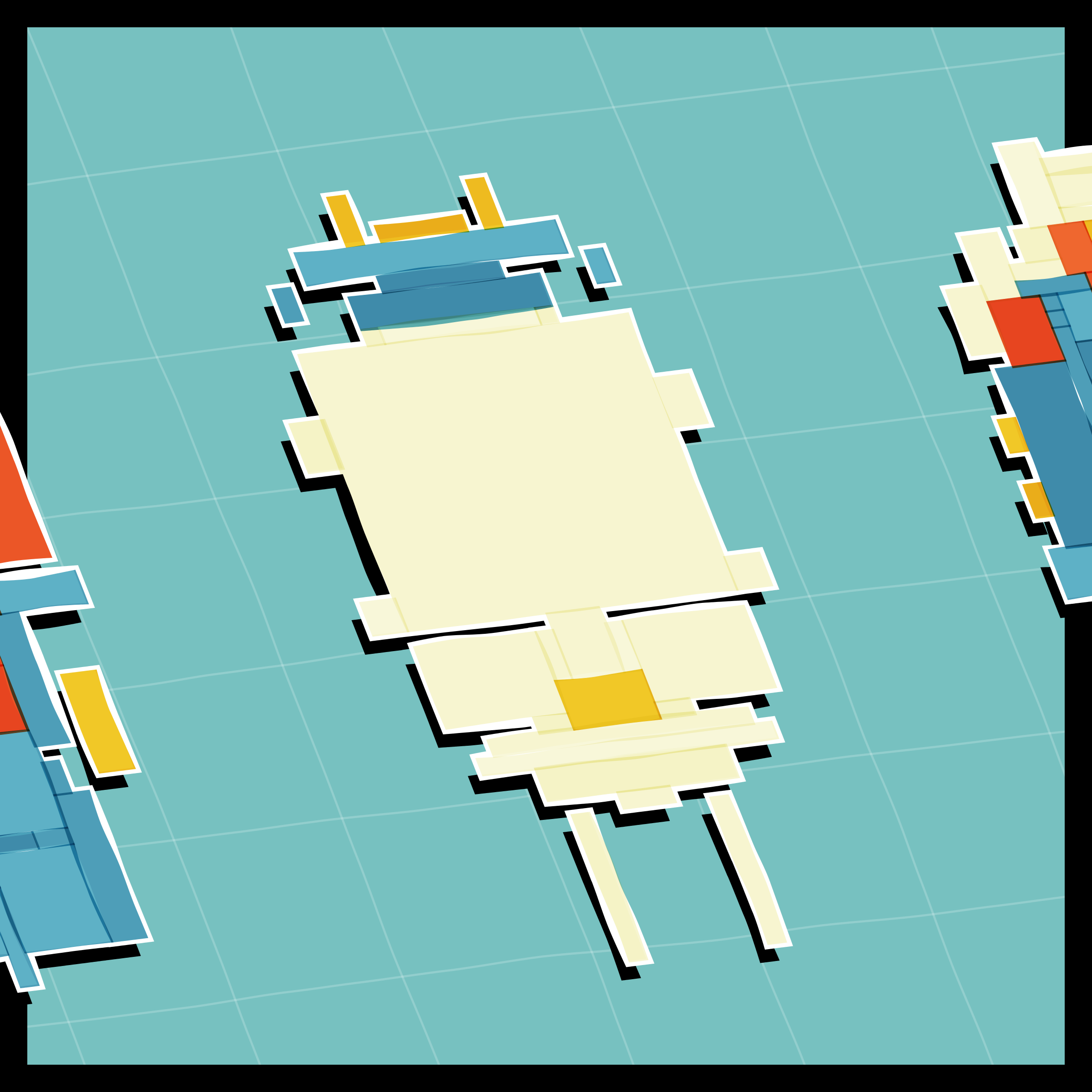 Art Blocks - Art Blocks v2 - Paper Armada #205 - NFT # 37000205