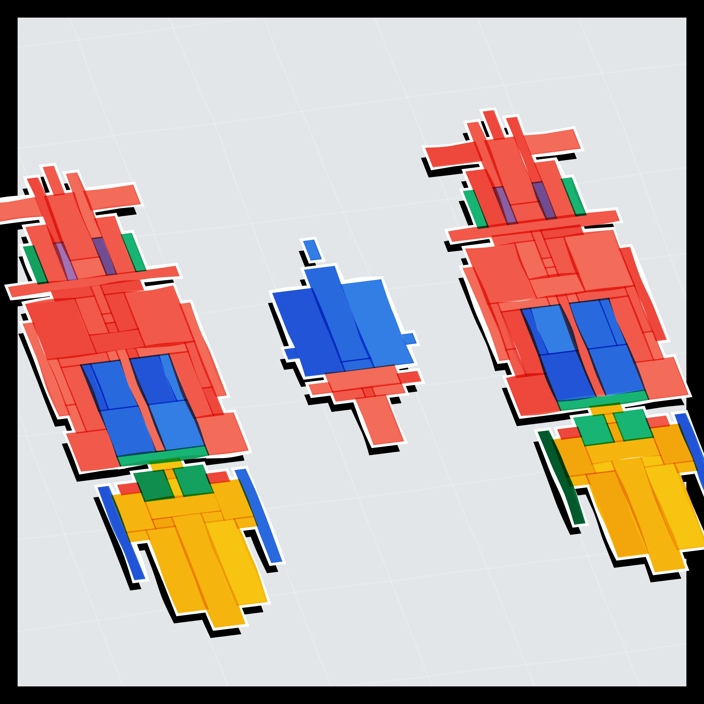 Art Blocks - Art Blocks v2 - Paper Armada #225 - NFT # 37000225