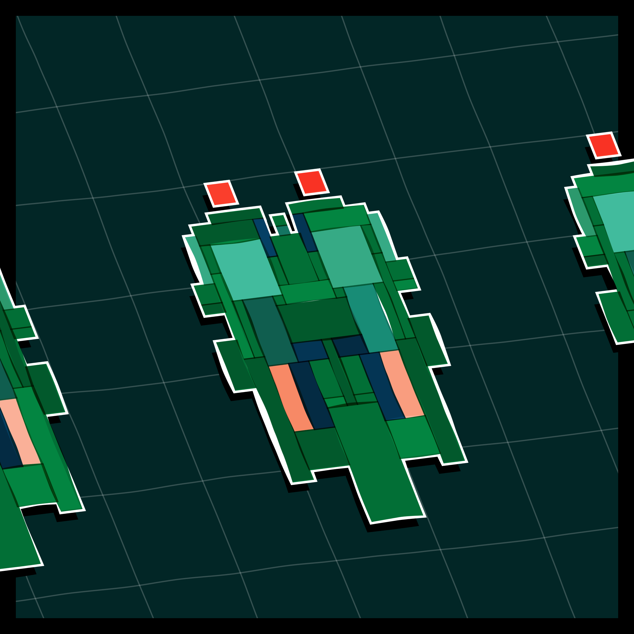 Art Blocks - Art Blocks v2 - Paper Armada #229 - NFT # 37000229