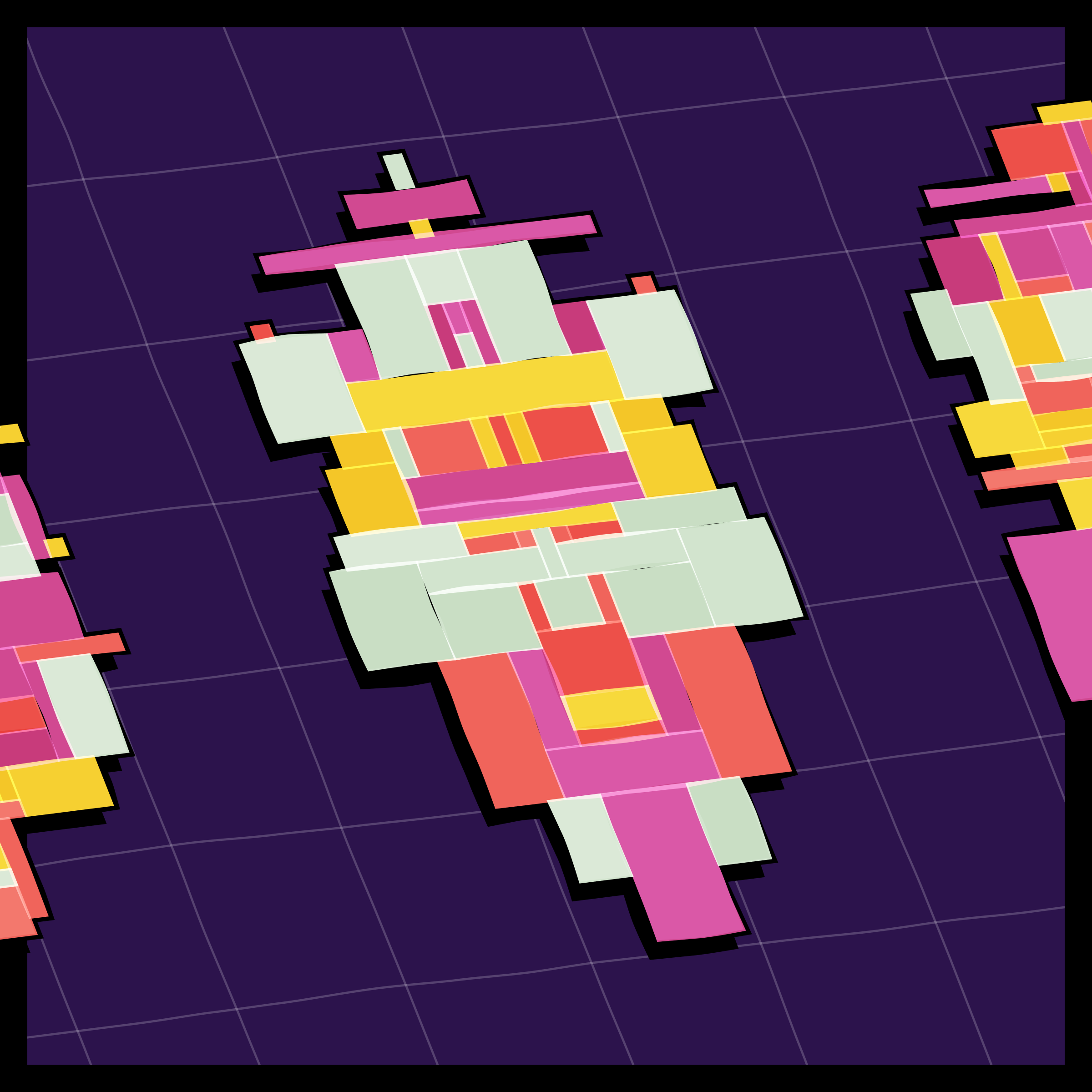 Art Blocks - Art Blocks v2 - Paper Armada #231 - NFT # 37000231