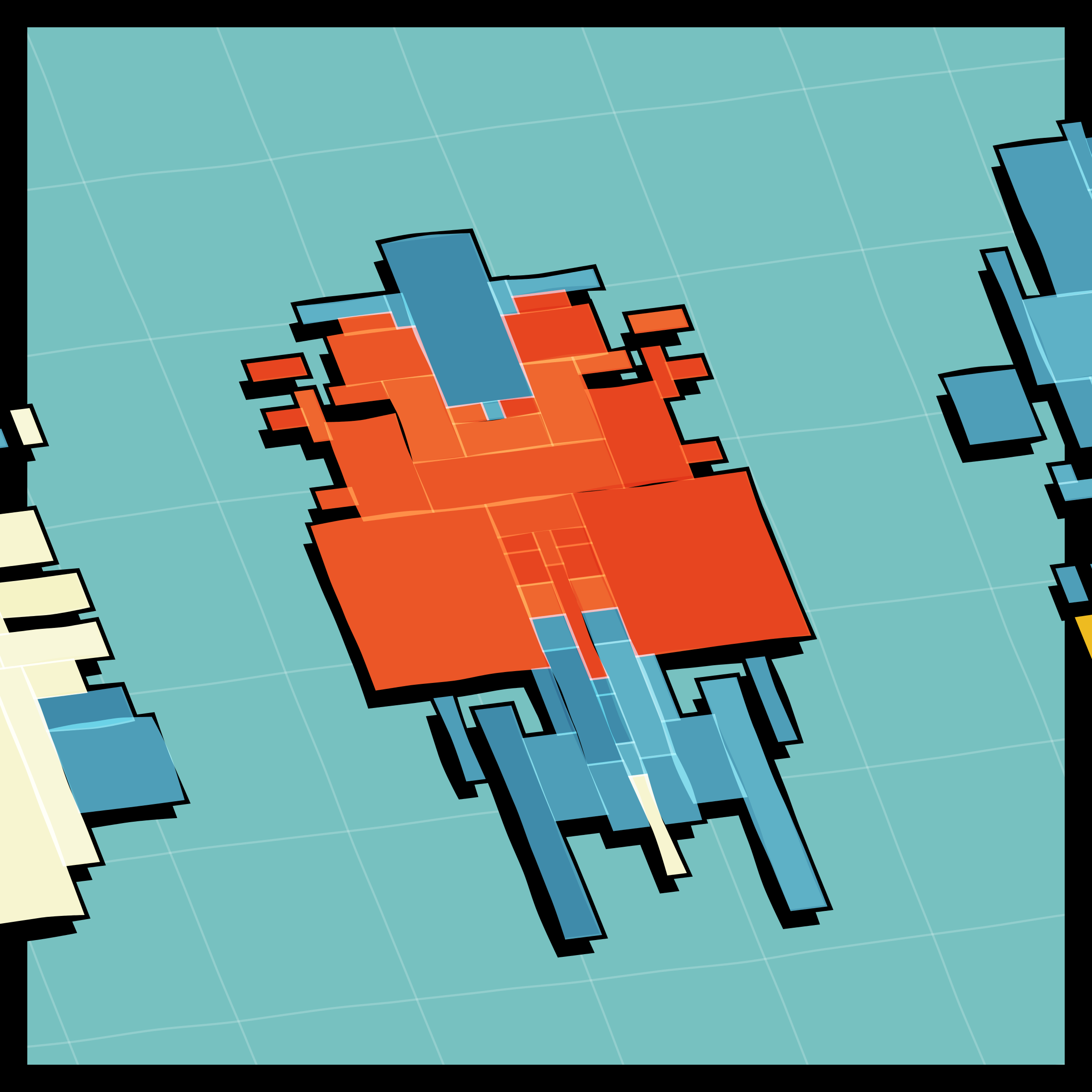 Art Blocks - Art Blocks v2 - Paper Armada #232 - NFT # 37000232