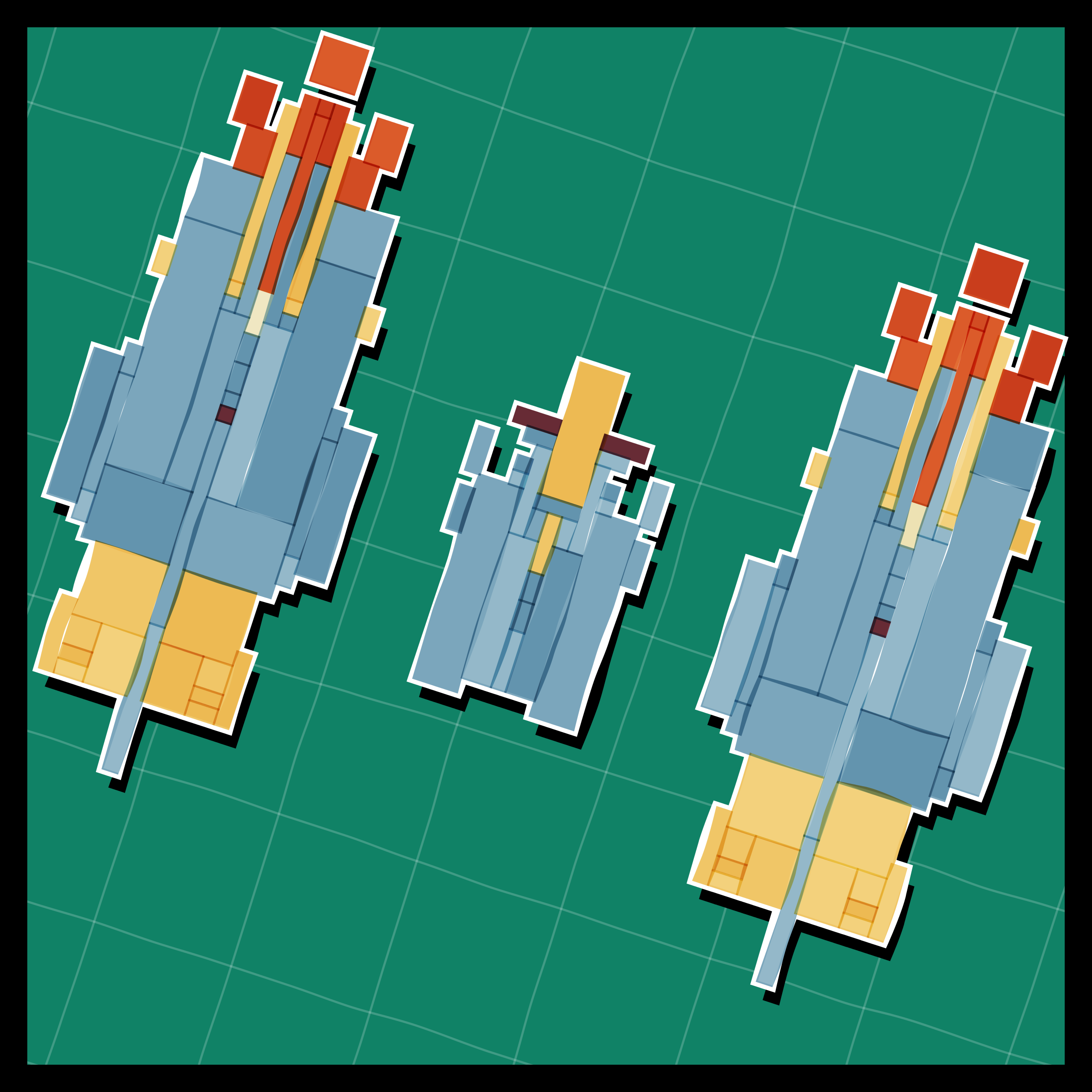 Art Blocks - Art Blocks v2 - Paper Armada #235 - NFT # 37000235