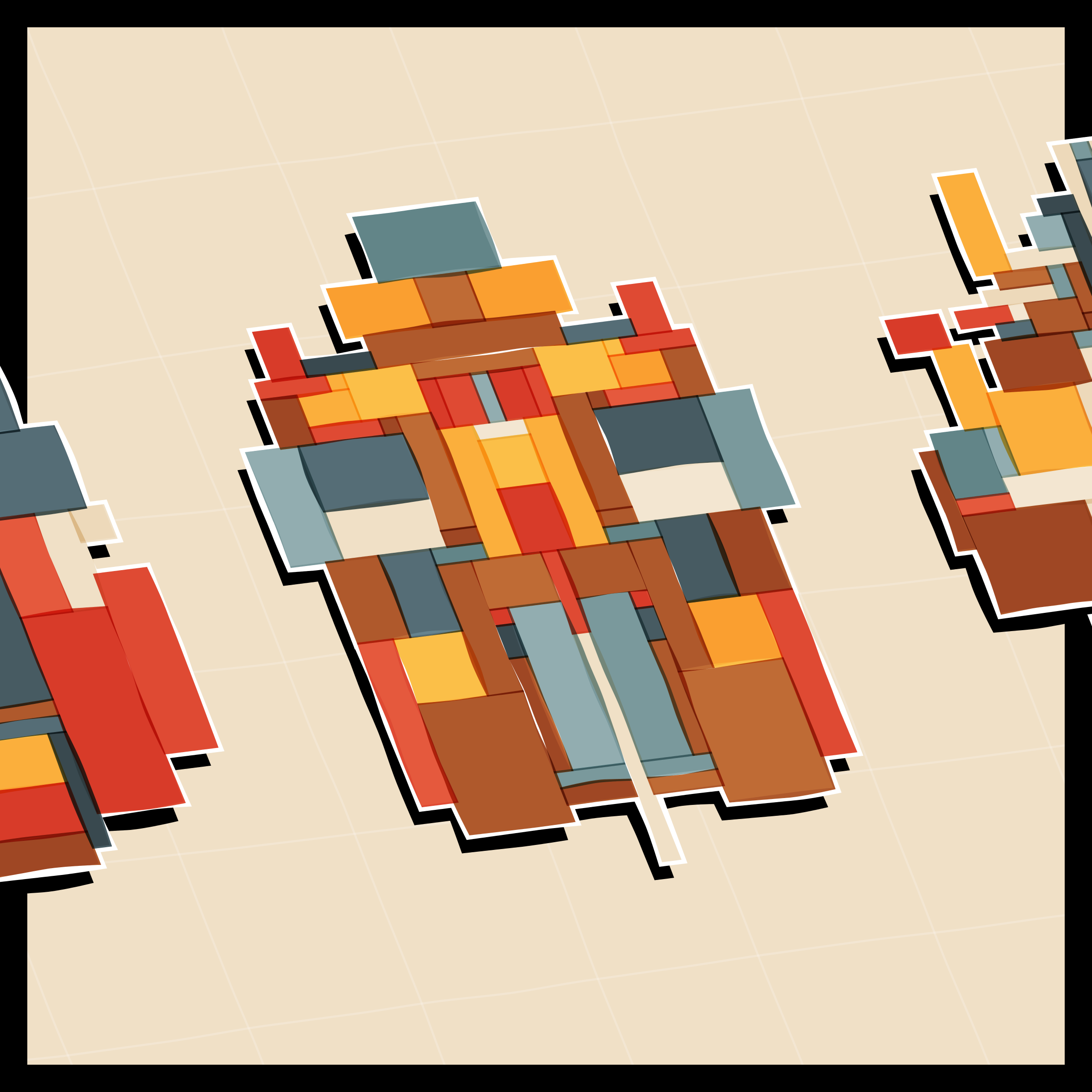 Art Blocks - Art Blocks v2 - Paper Armada #243 - NFT # 37000243