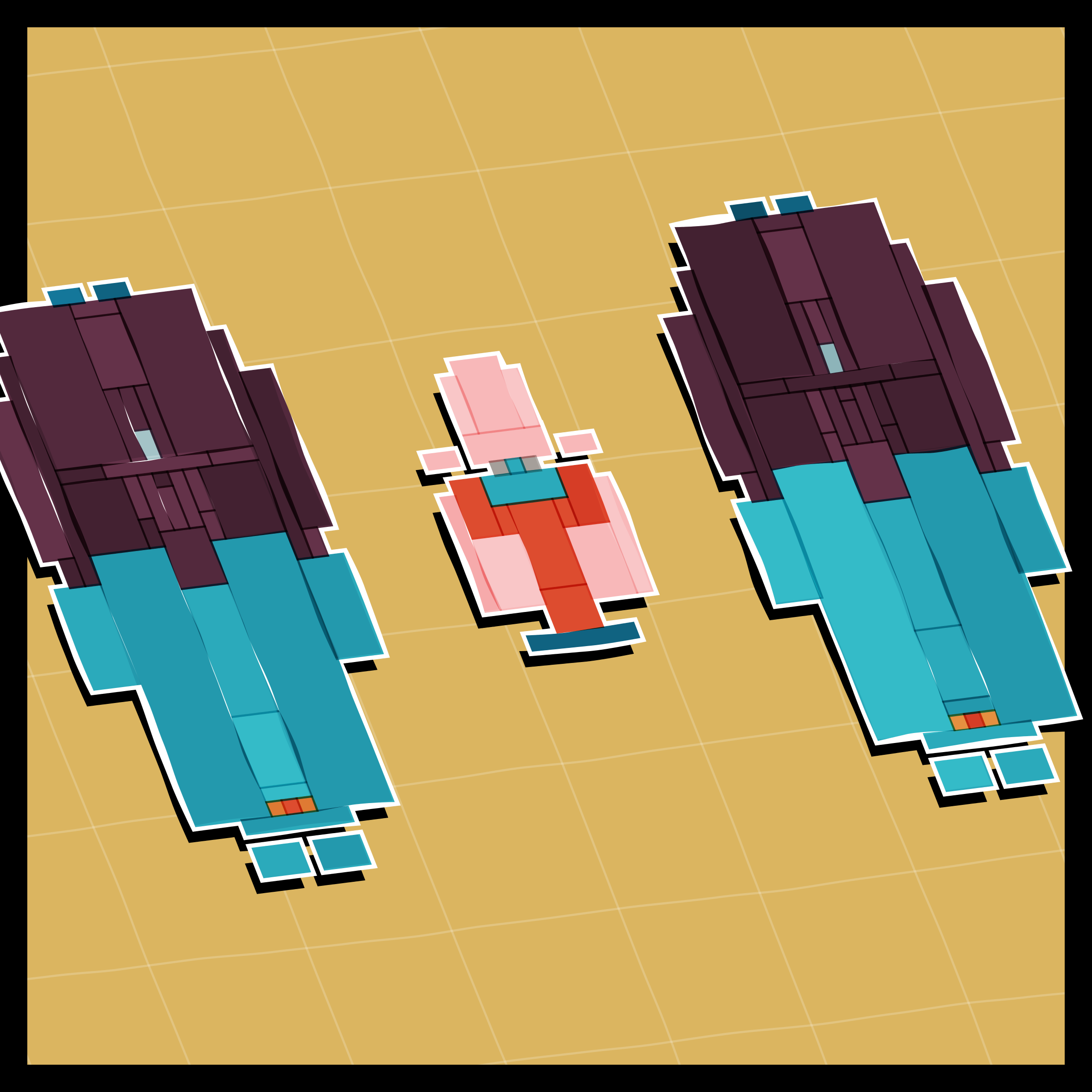 Art Blocks - Art Blocks v2 - Paper Armada #246 - NFT # 37000246