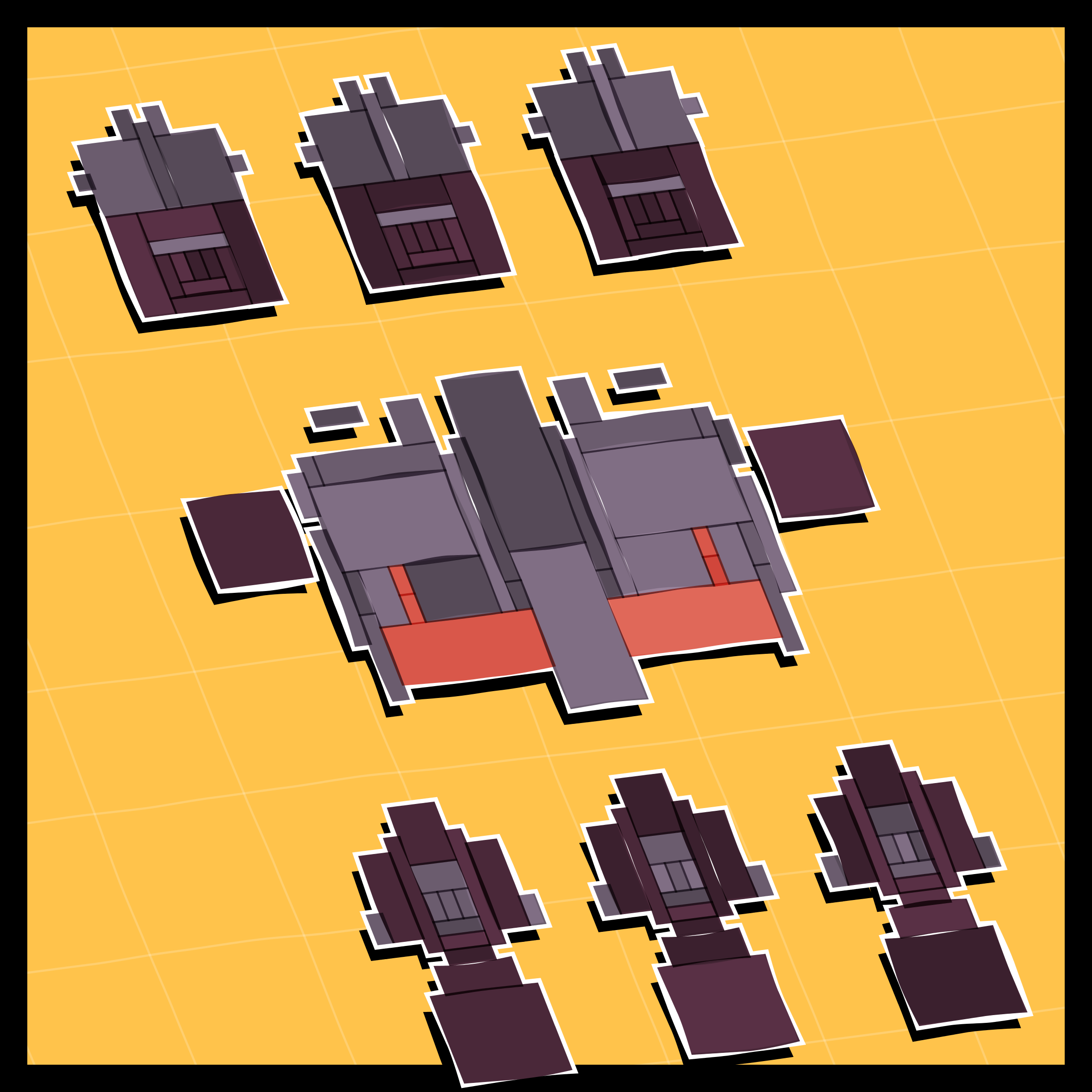 Art Blocks - Art Blocks v2 - Paper Armada #249 - NFT # 37000249