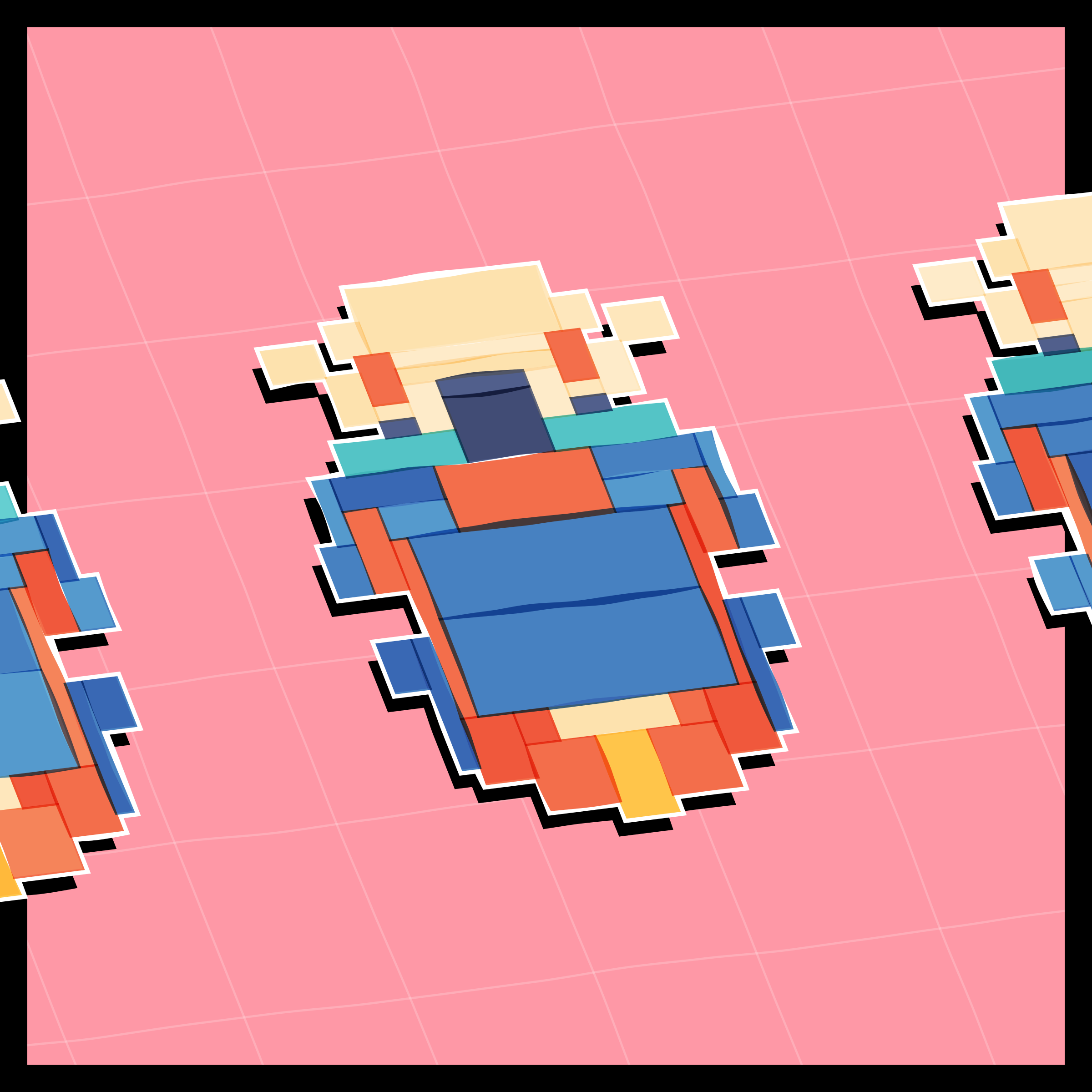 Art Blocks - Art Blocks v2 - Paper Armada #259 - NFT # 37000259