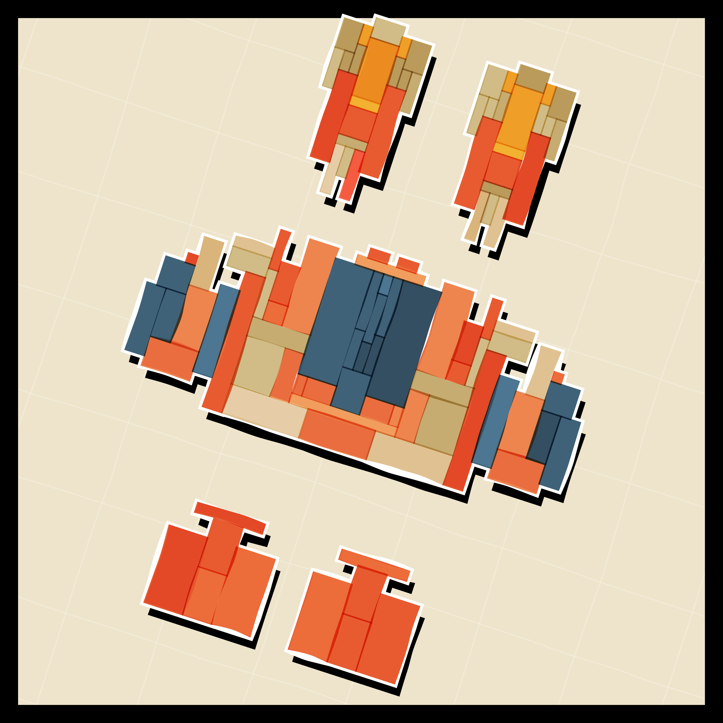 Art Blocks - Art Blocks v2 - Paper Armada #263 - NFT # 37000263