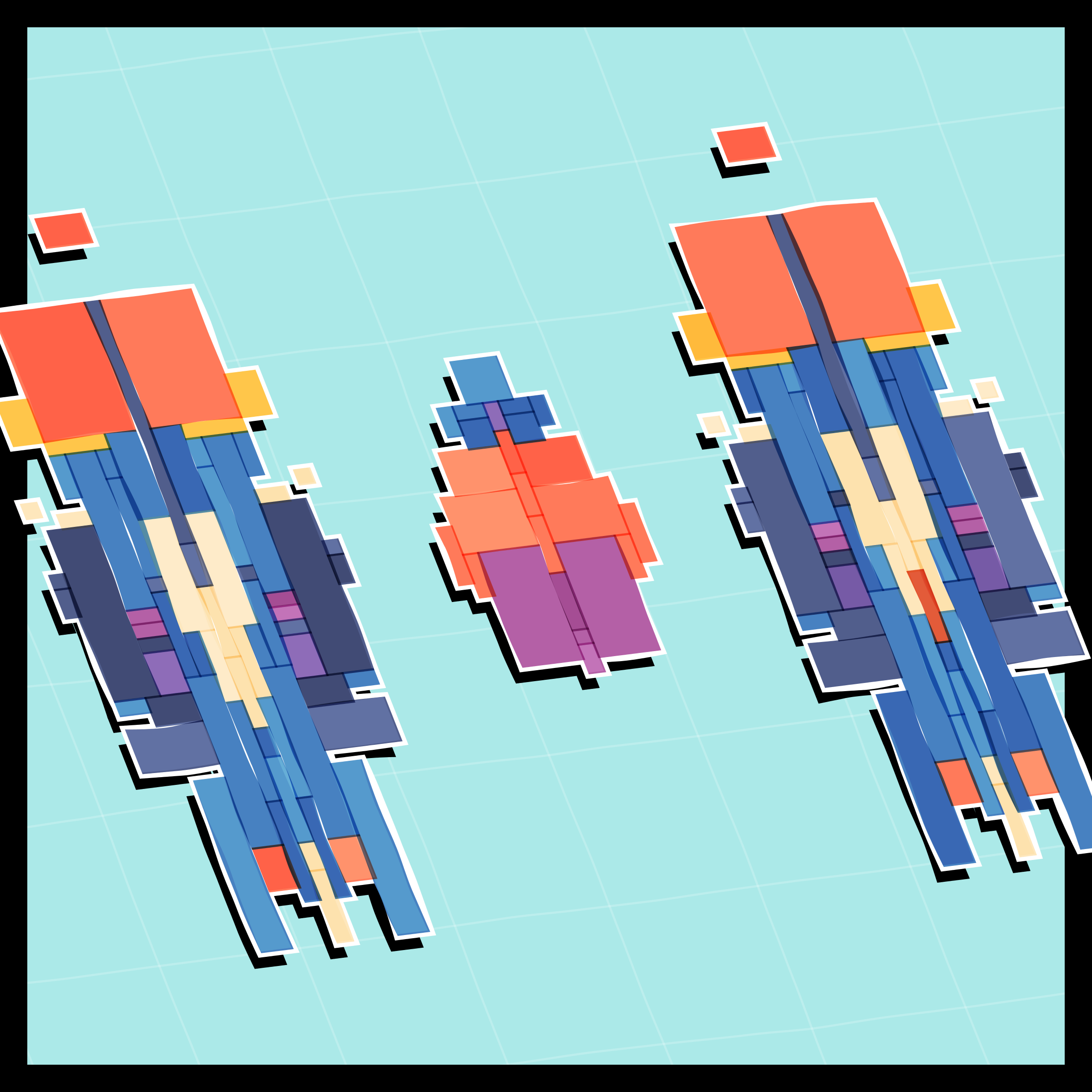 Art Blocks - Art Blocks v2 - Paper Armada #269 - NFT # 37000269