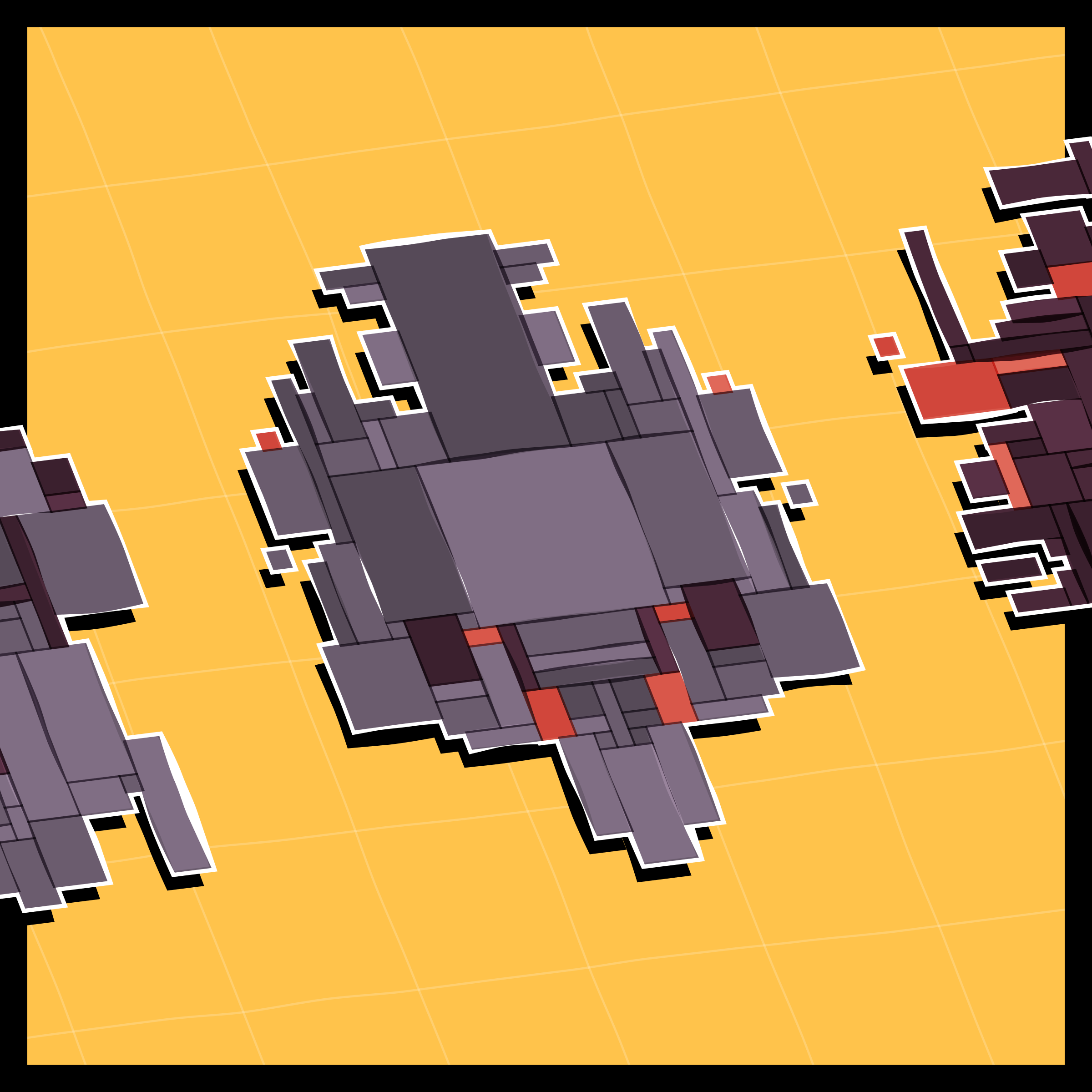 Art Blocks - Art Blocks v2 - Paper Armada #278 - NFT # 37000278