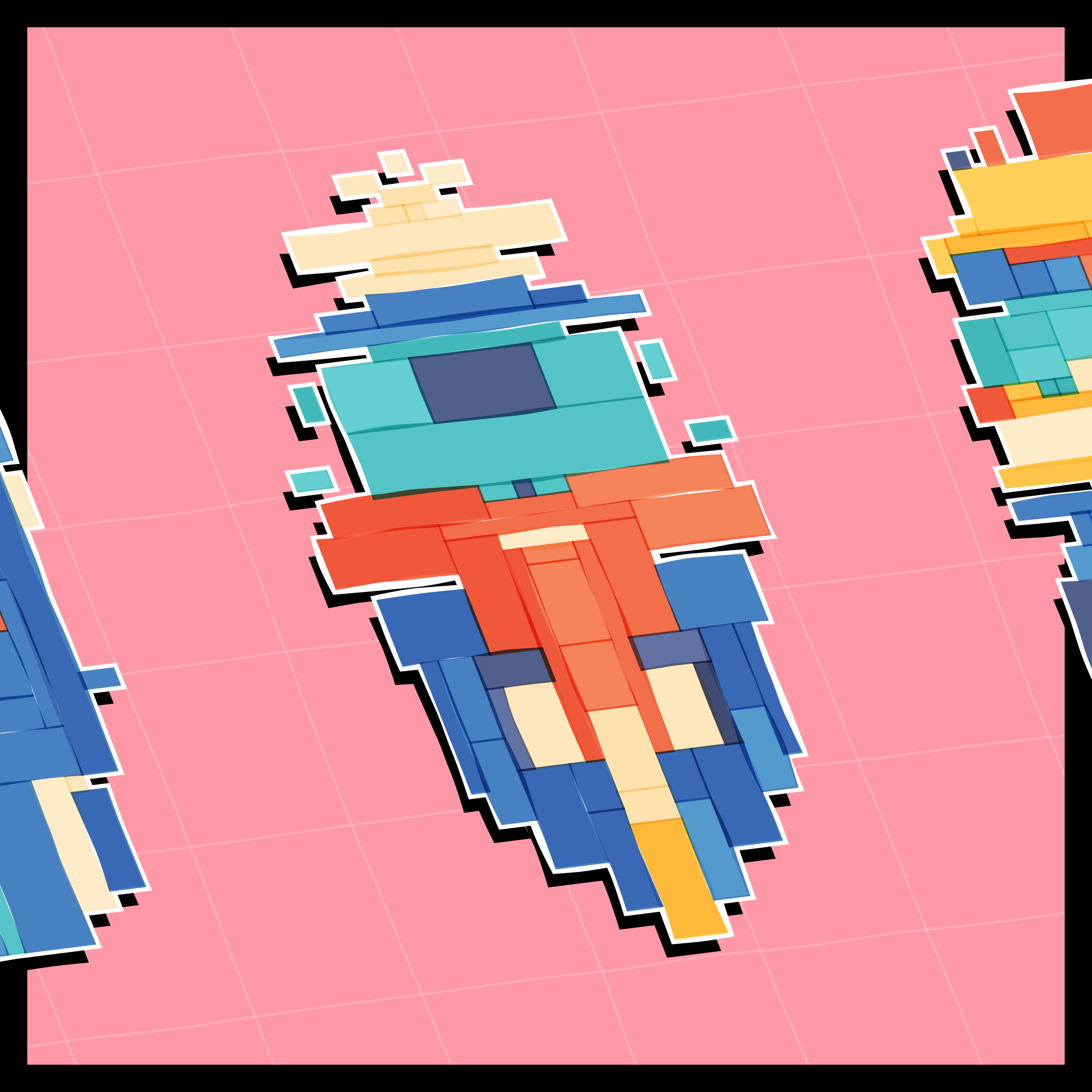 Art Blocks - Art Blocks v2 - Paper Armada #281 - NFT # 37000281