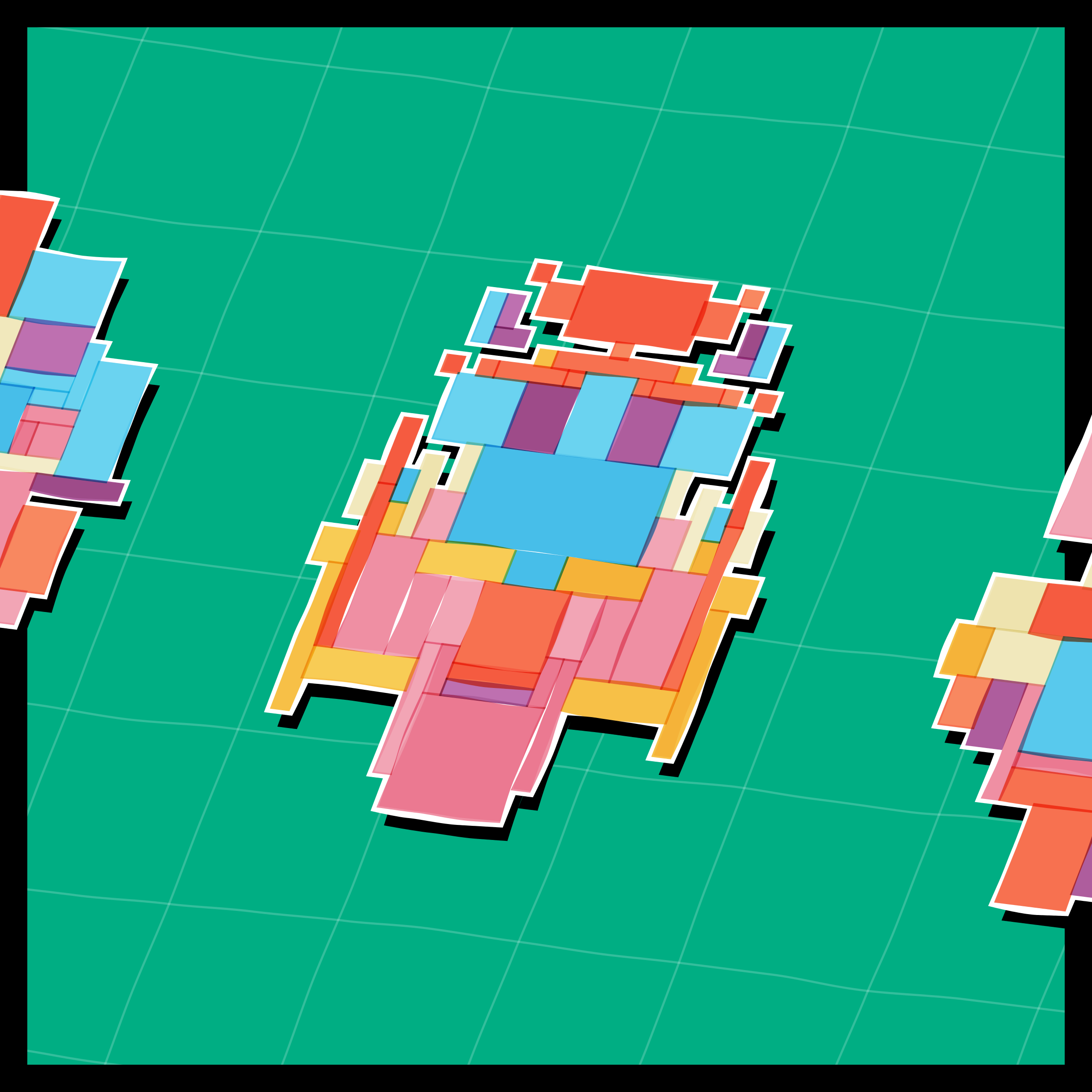 Art Blocks - Art Blocks v2 - Paper Armada #284 - NFT # 37000284