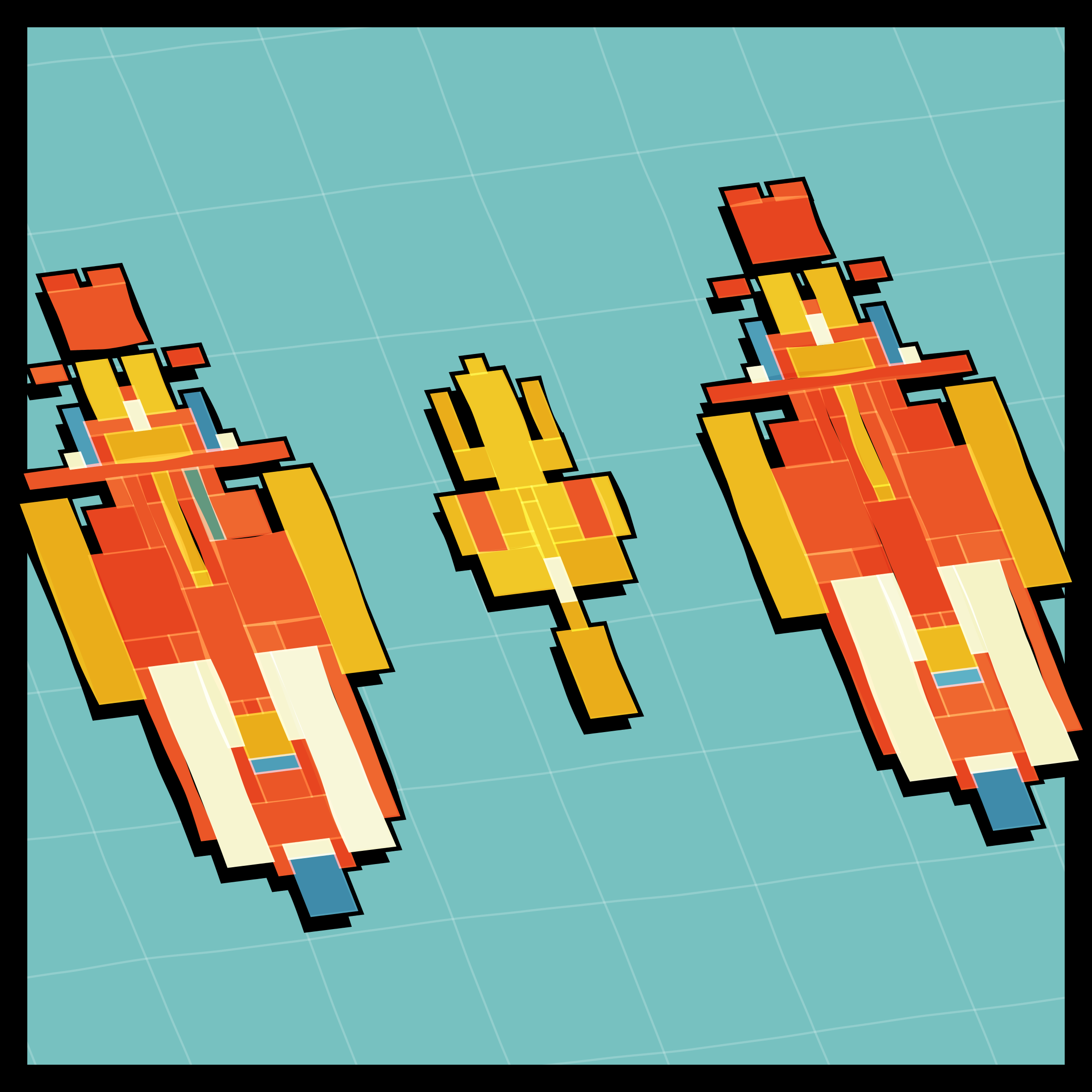 Art Blocks - Art Blocks v2 - Paper Armada #290 - NFT # 37000290