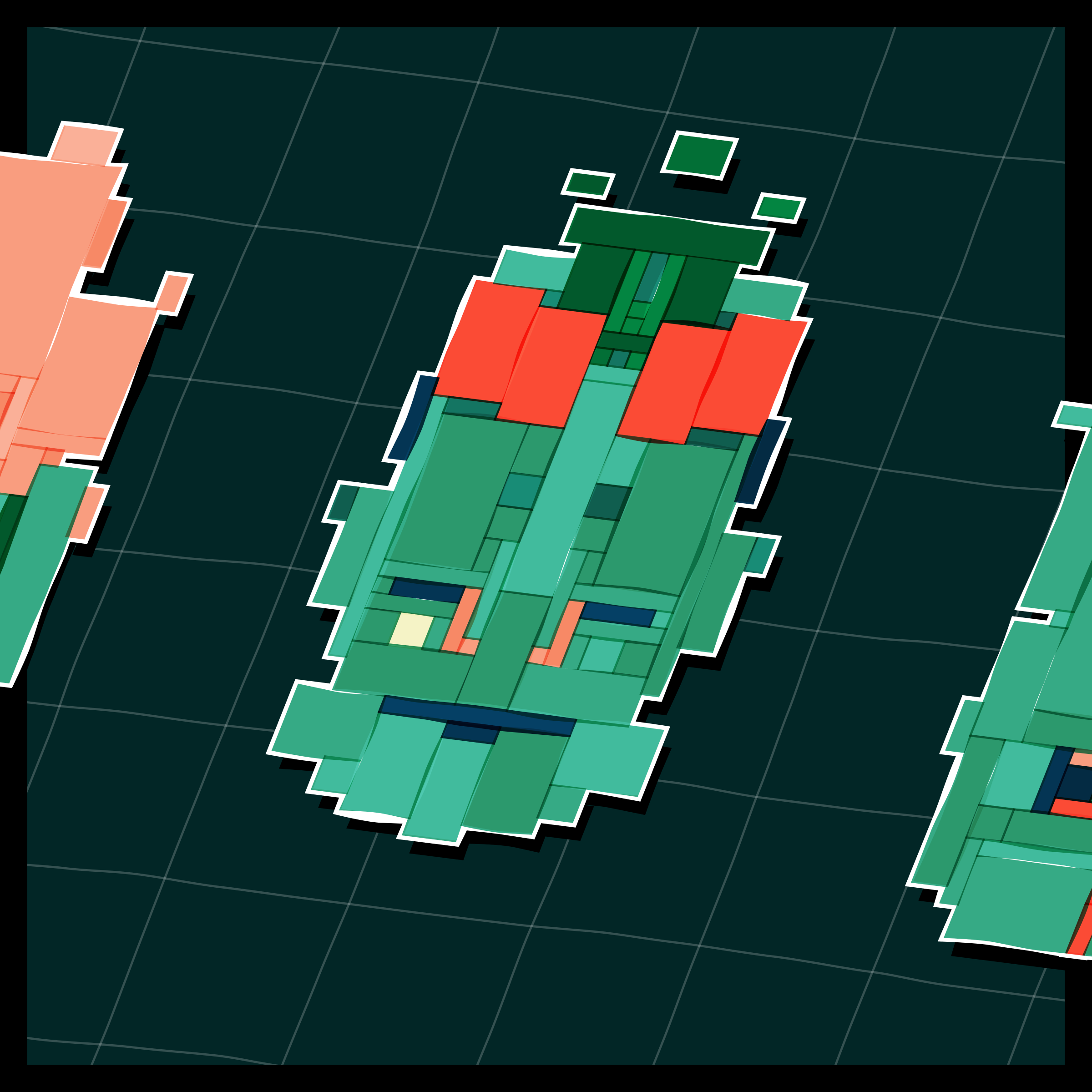 Art Blocks - Art Blocks v2 - Paper Armada #297 - NFT # 37000297