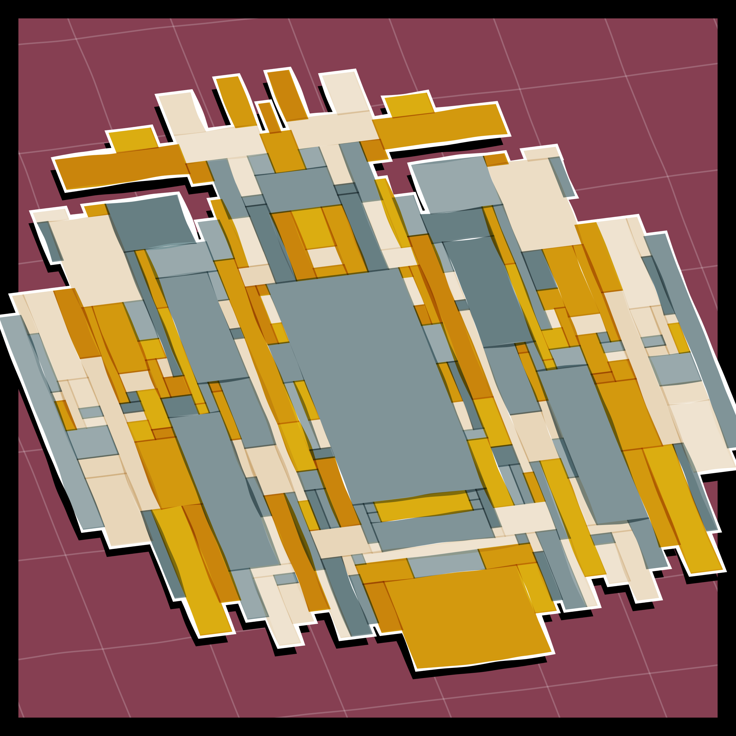 Art Blocks - Art Blocks v2 - Paper Armada #298 - NFT # 37000298