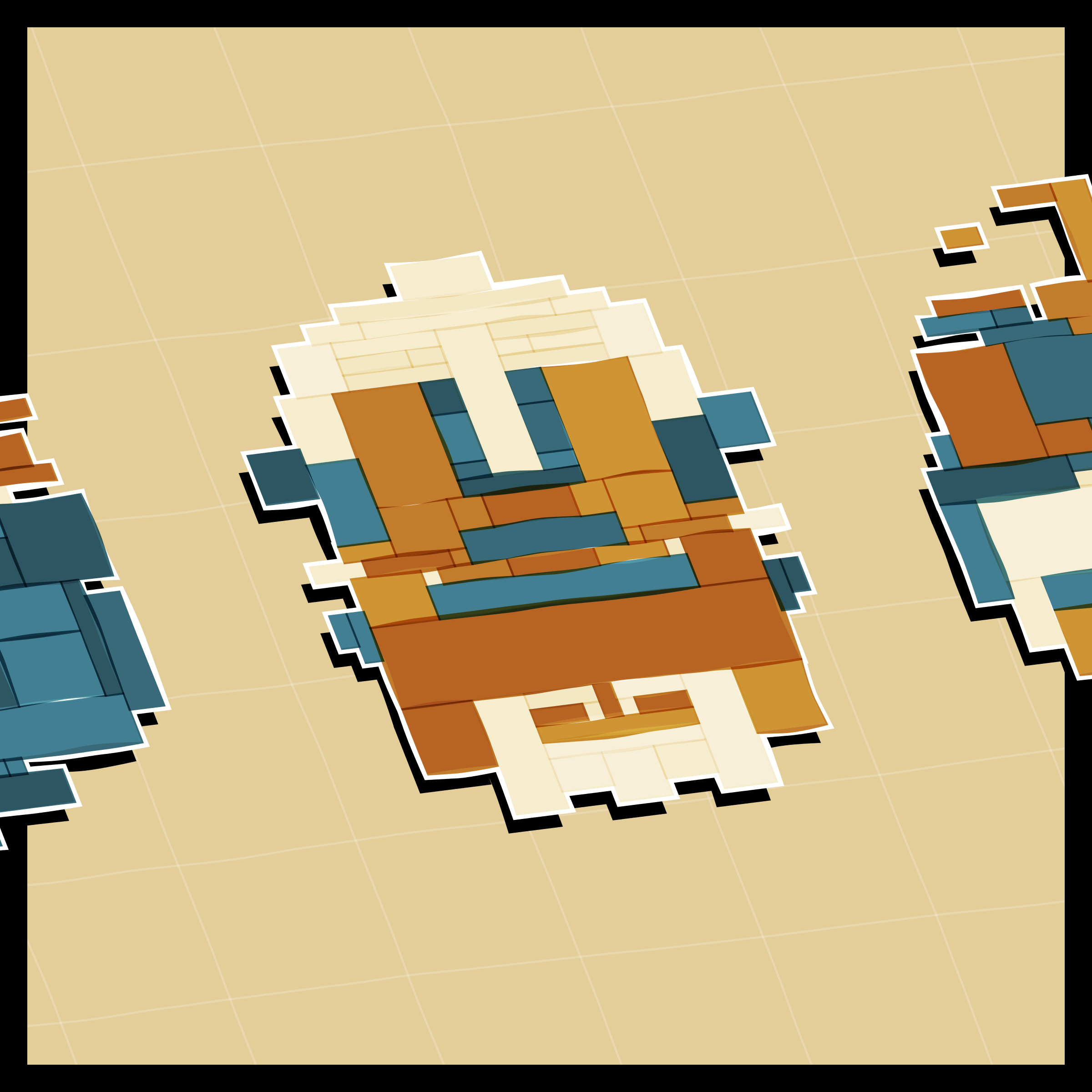 Art Blocks - Art Blocks v2 - Paper Armada #305 - NFT # 37000305