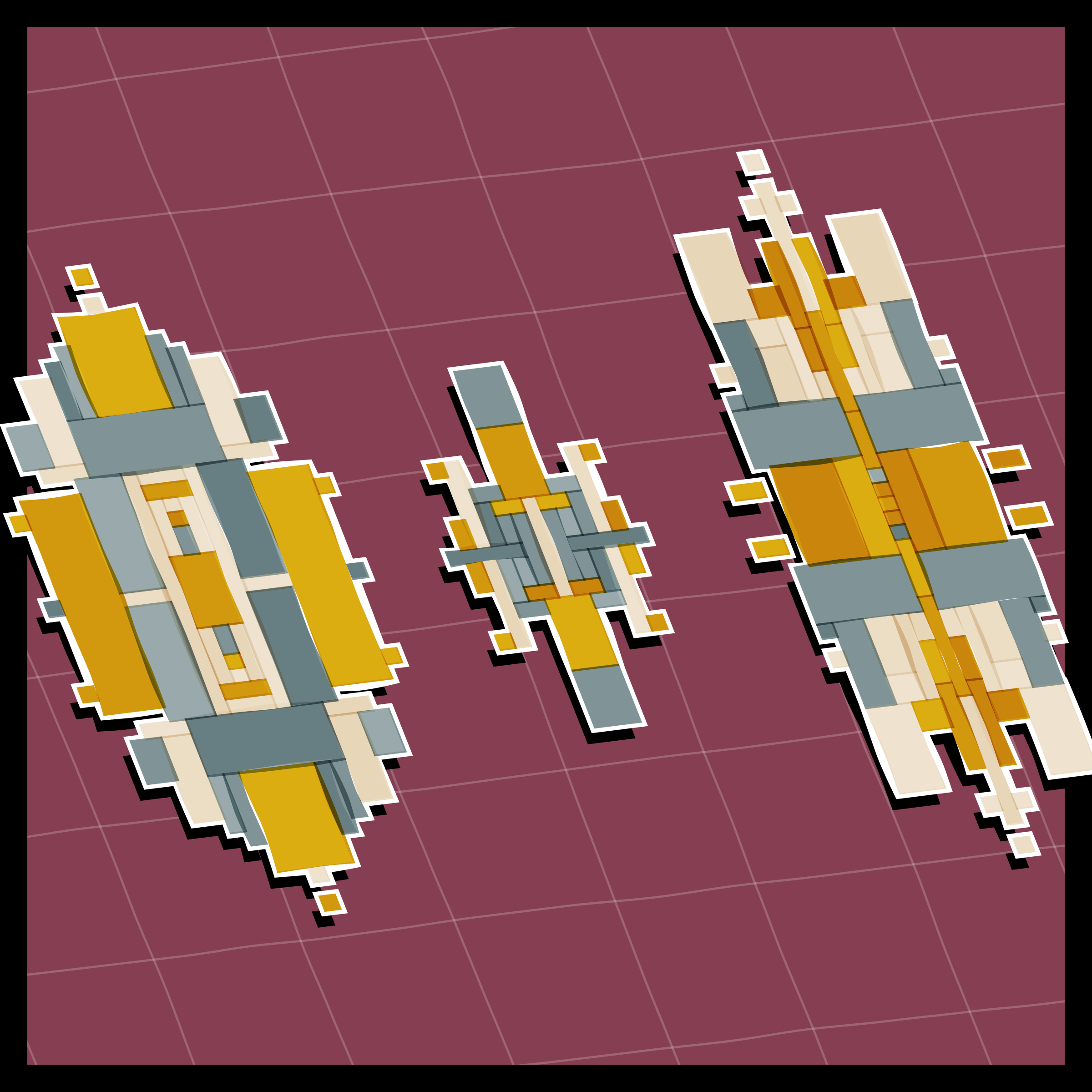 Art Blocks - Art Blocks v2 - Paper Armada #306 - NFT # 37000306