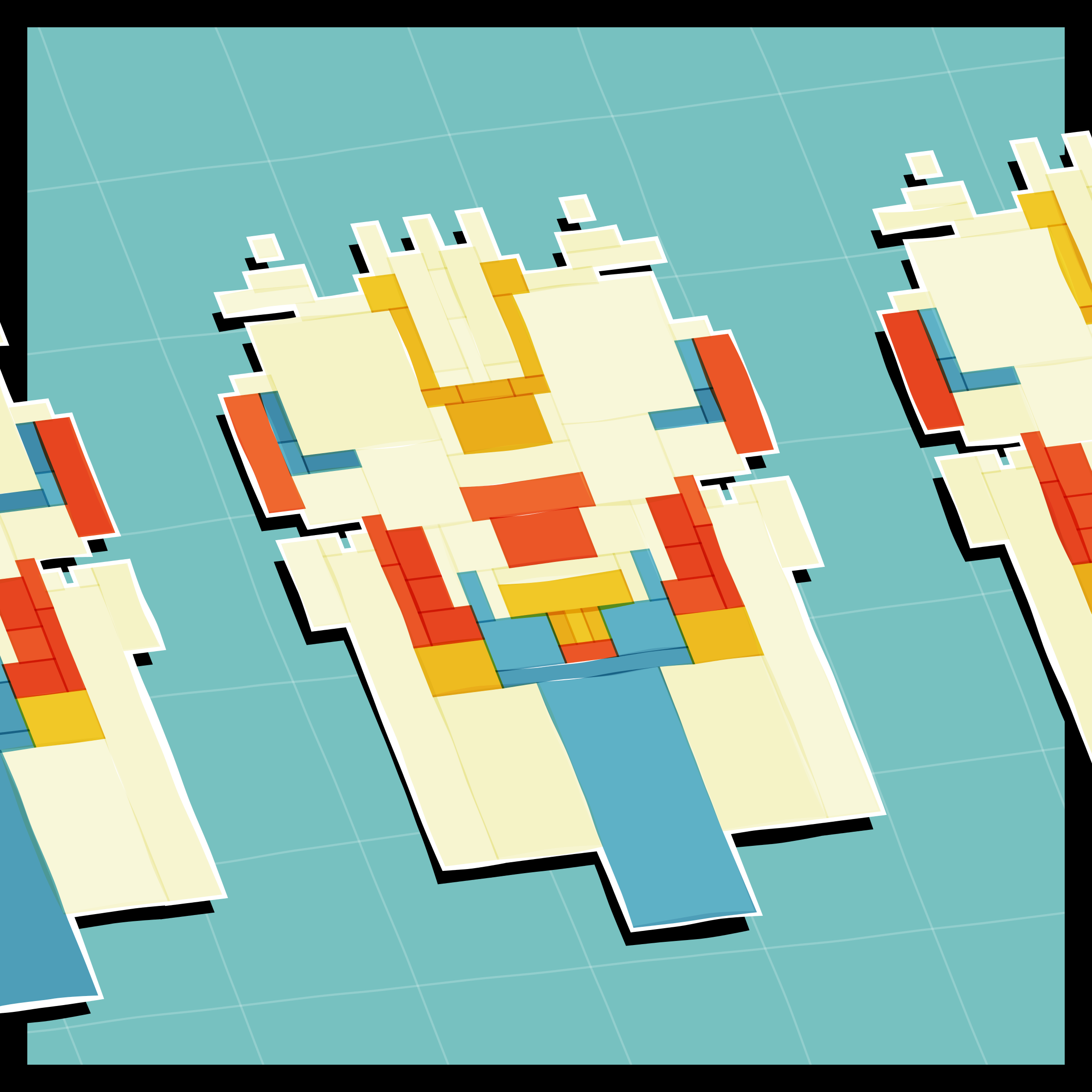 Art Blocks - Art Blocks v2 - Paper Armada #319 - NFT # 37000319