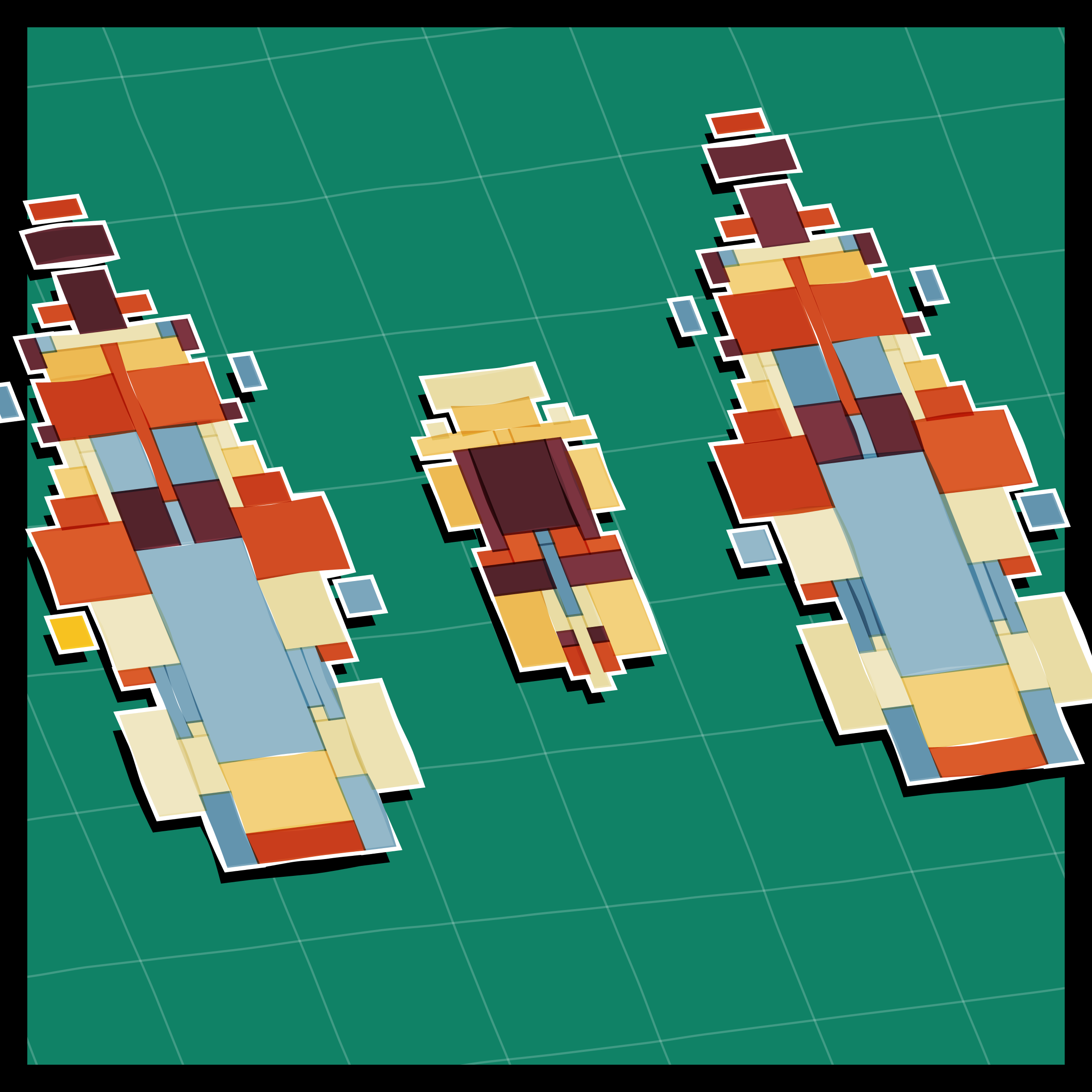 Art Blocks - Art Blocks v2 - Paper Armada #325 - NFT # 37000325