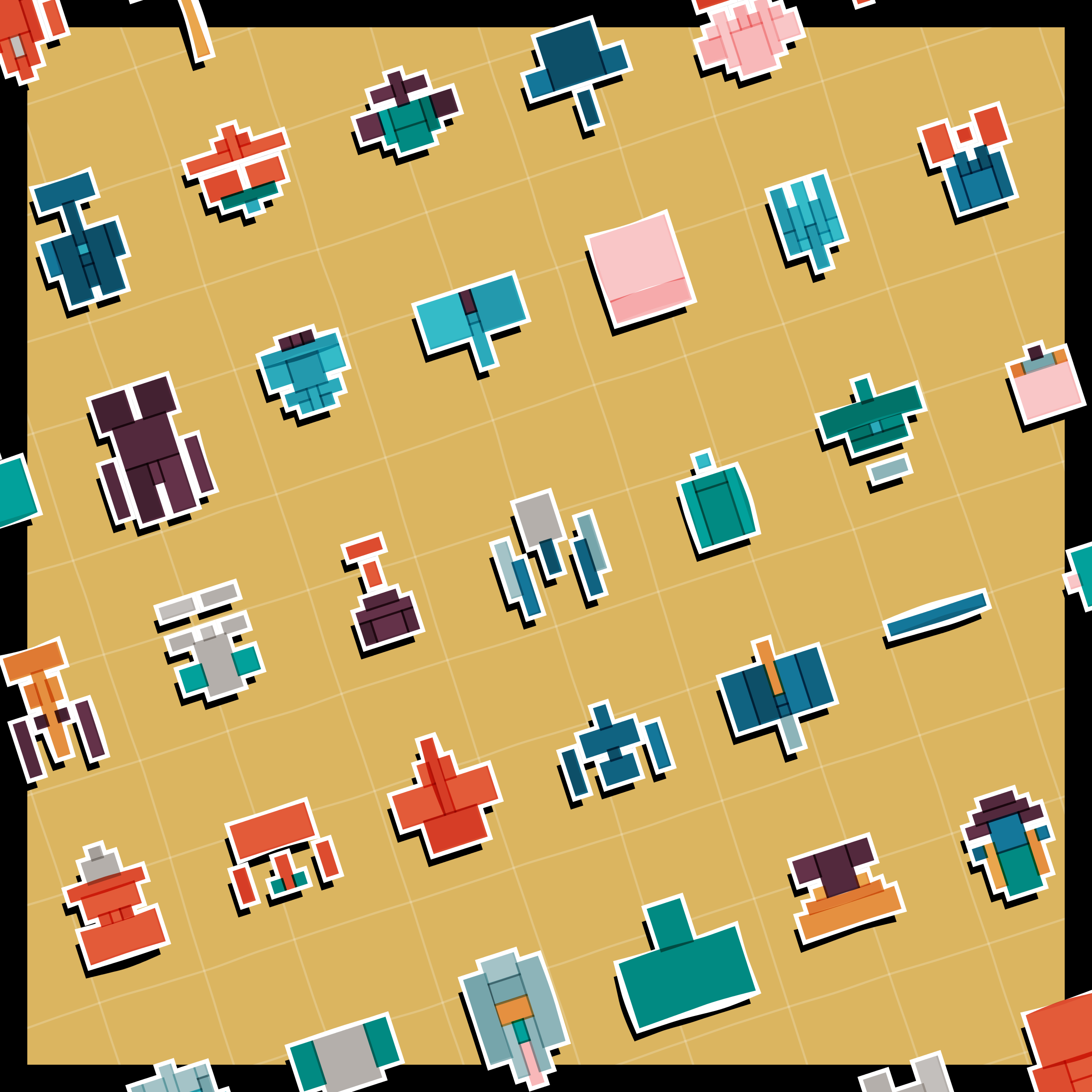 Art Blocks - Art Blocks v2 - Paper Armada #330 - NFT # 37000330