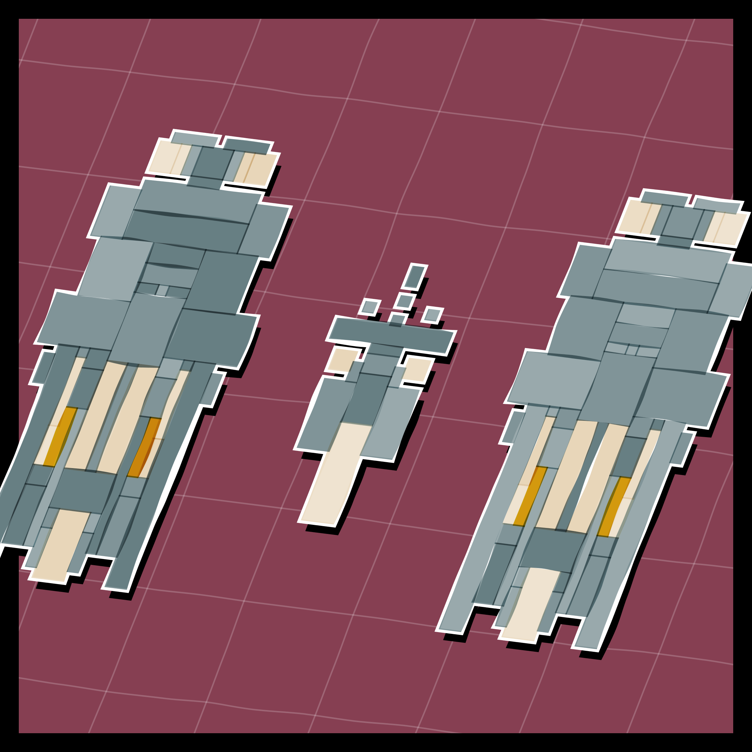 Art Blocks - Art Blocks v2 - Paper Armada #335 - NFT # 37000335