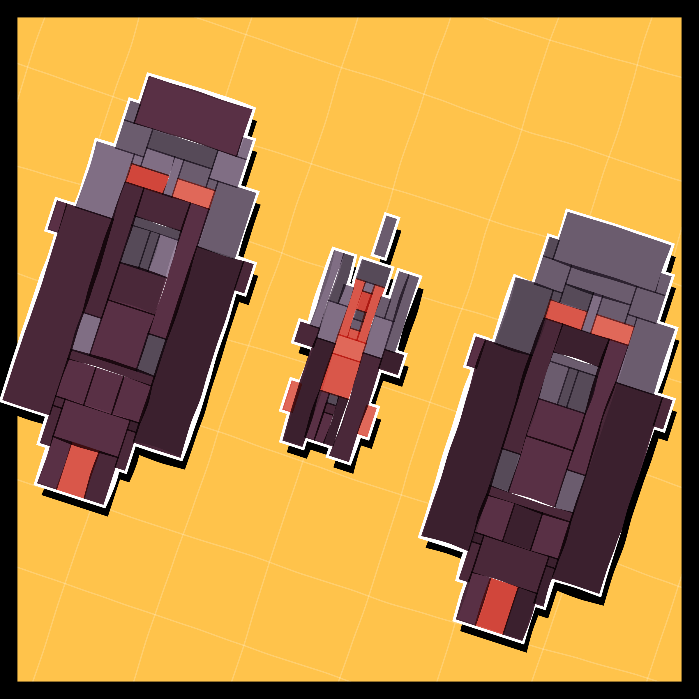 Art Blocks - Art Blocks v2 - Paper Armada #341 - NFT # 37000341