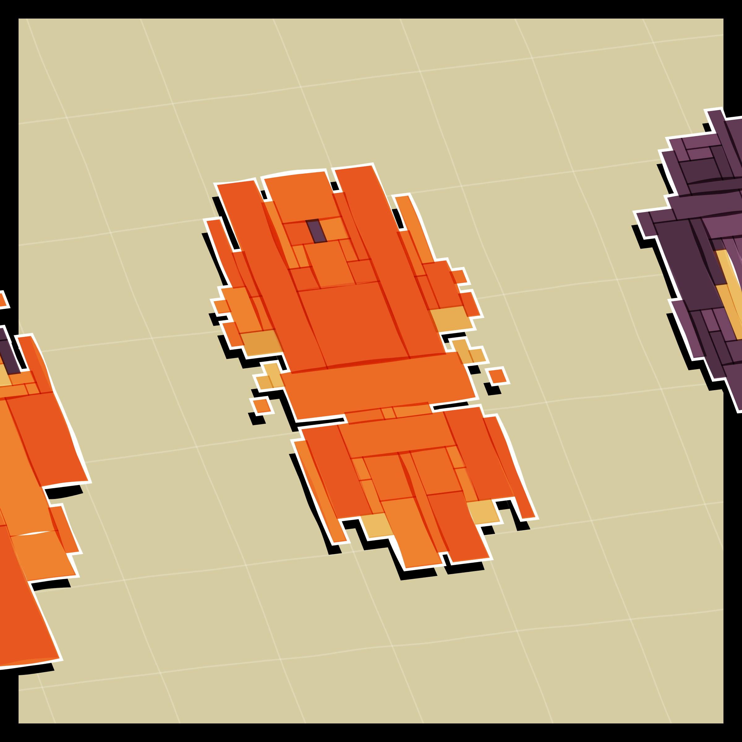 Art Blocks - Art Blocks v2 - Paper Armada #347 - NFT # 37000347