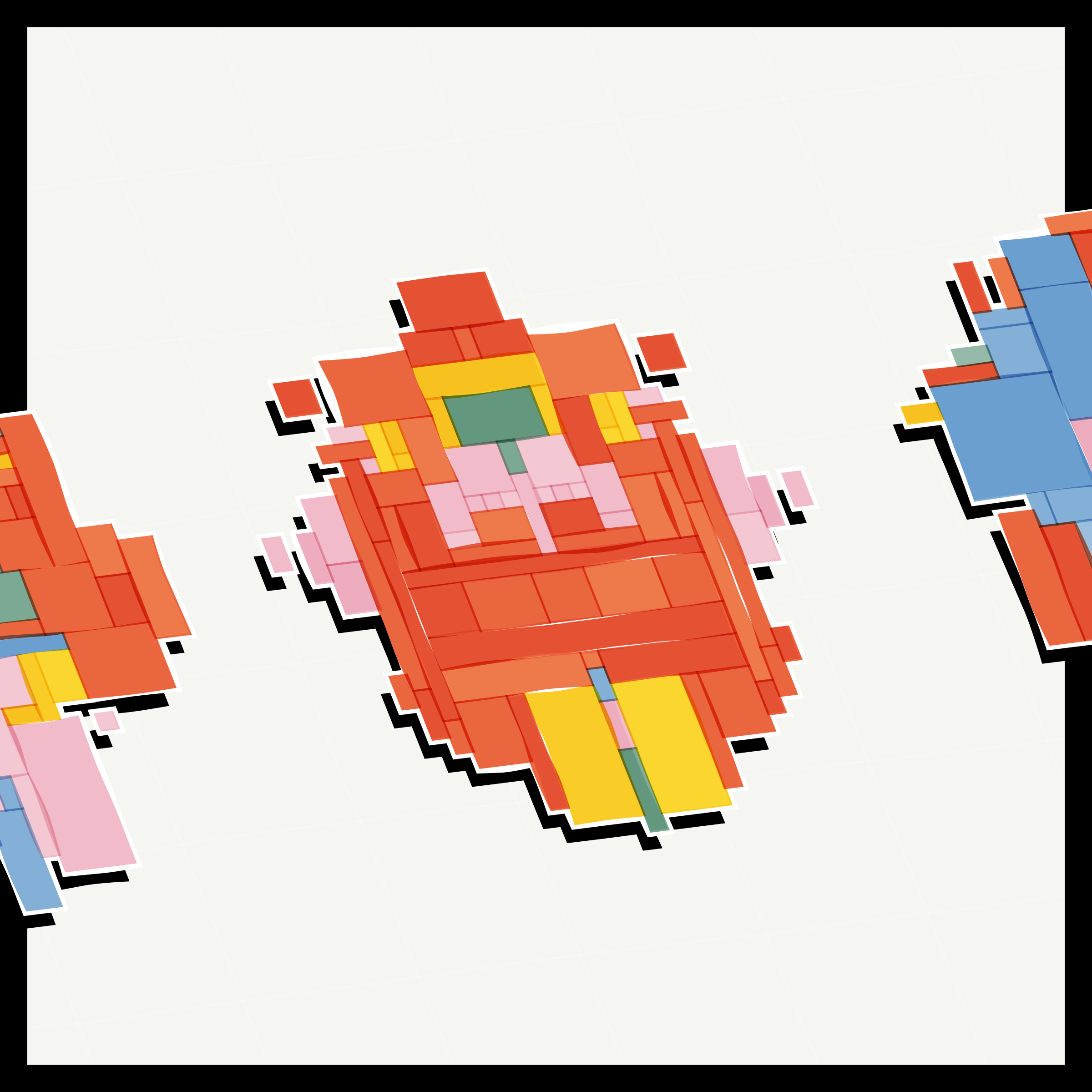 Art Blocks - Art Blocks v2 - Paper Armada #350 - NFT # 37000350