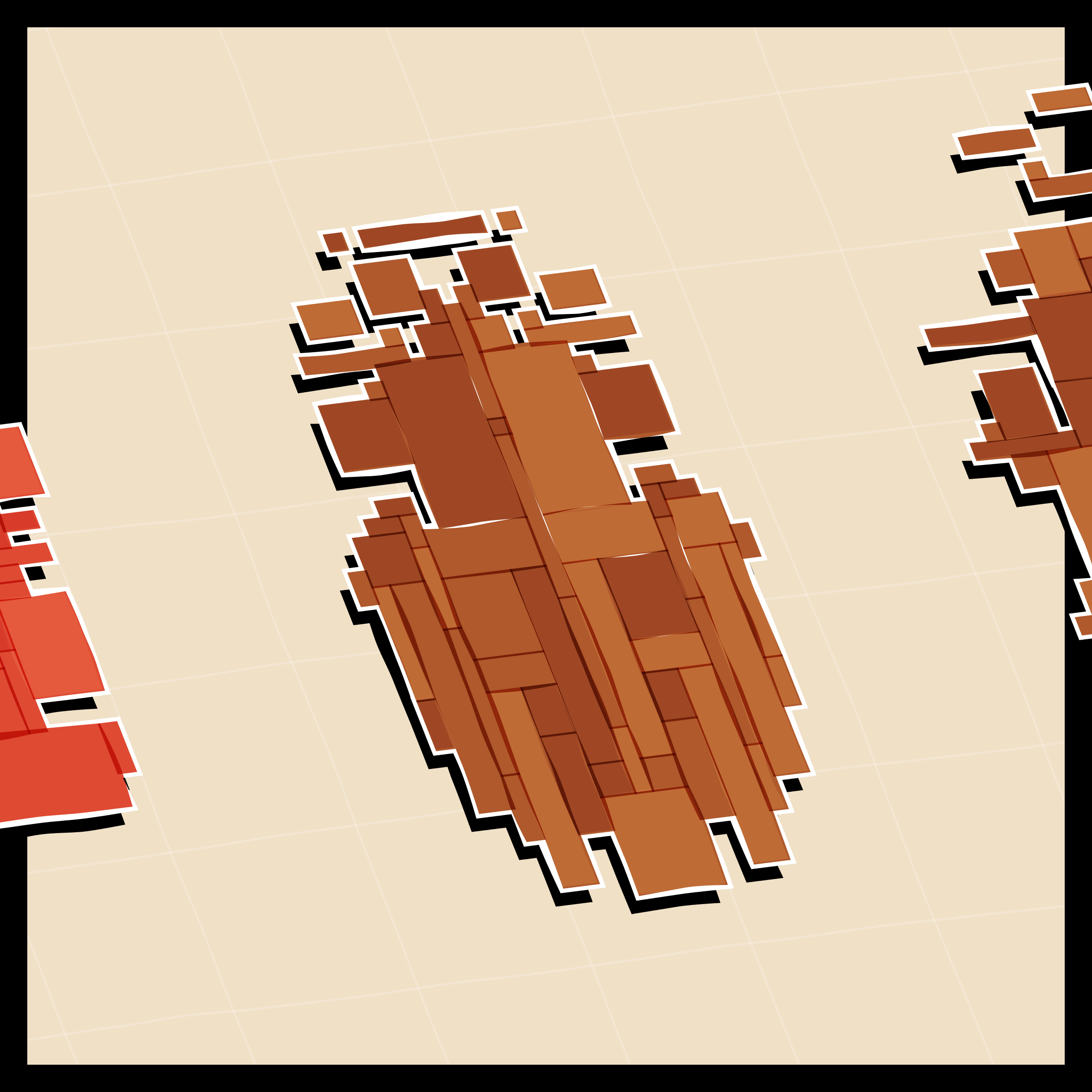 Art Blocks - Art Blocks v2 - Paper Armada #361 - NFT # 37000361