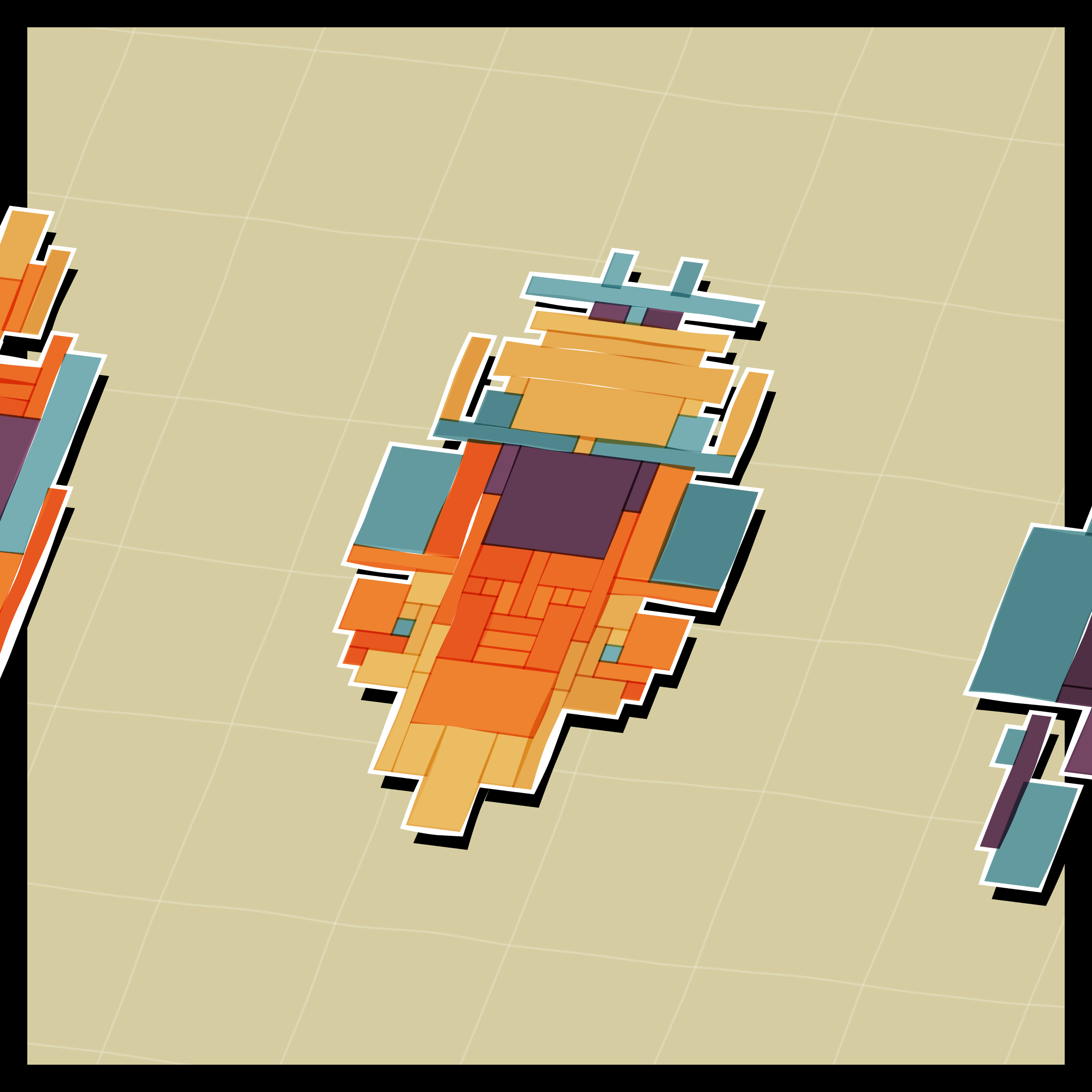 Art Blocks - Art Blocks v2 - Paper Armada #365 - NFT # 37000365