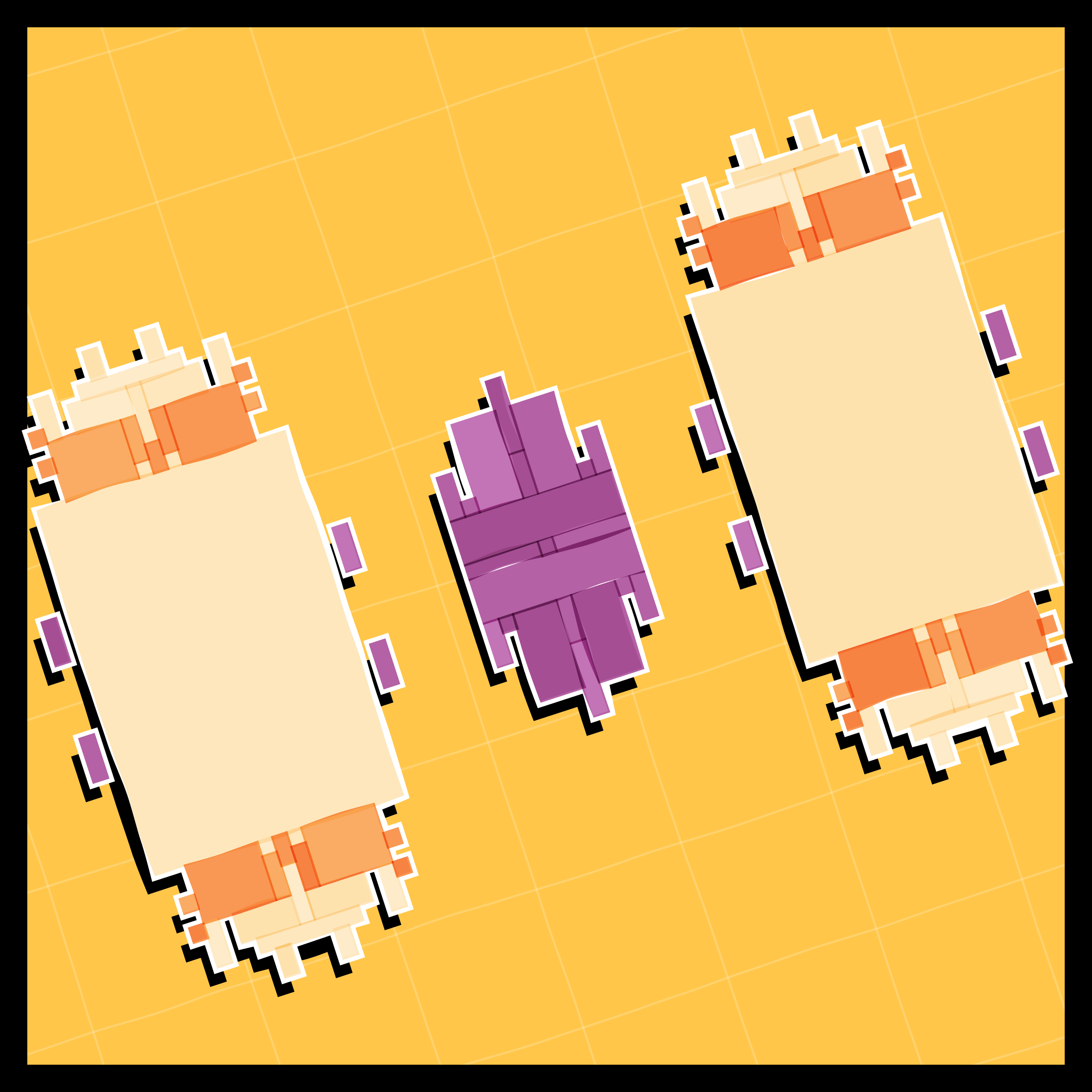 Art Blocks - Art Blocks v2 - Paper Armada #370 - NFT # 37000370