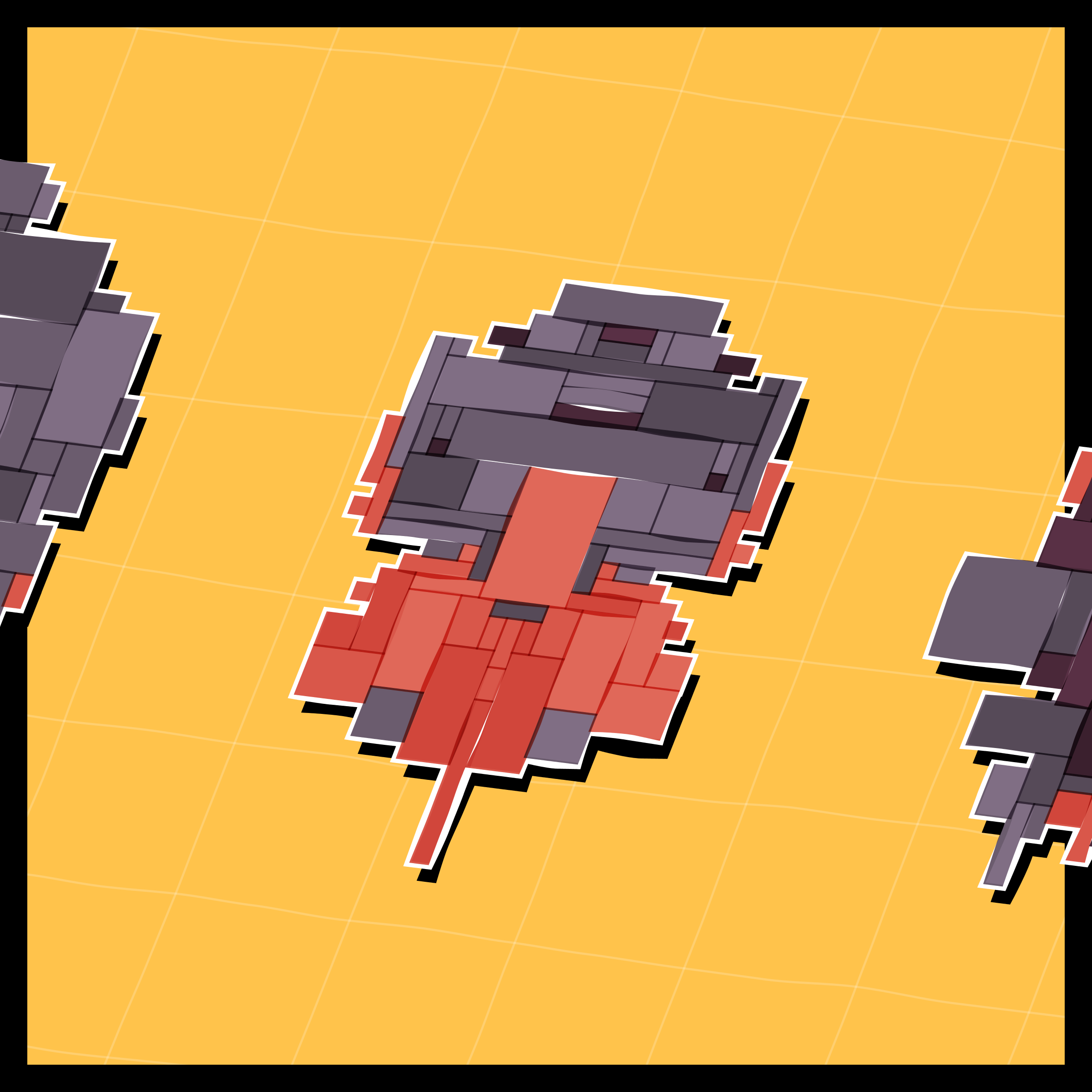 Art Blocks - Art Blocks v2 - Paper Armada #375 - NFT # 37000375