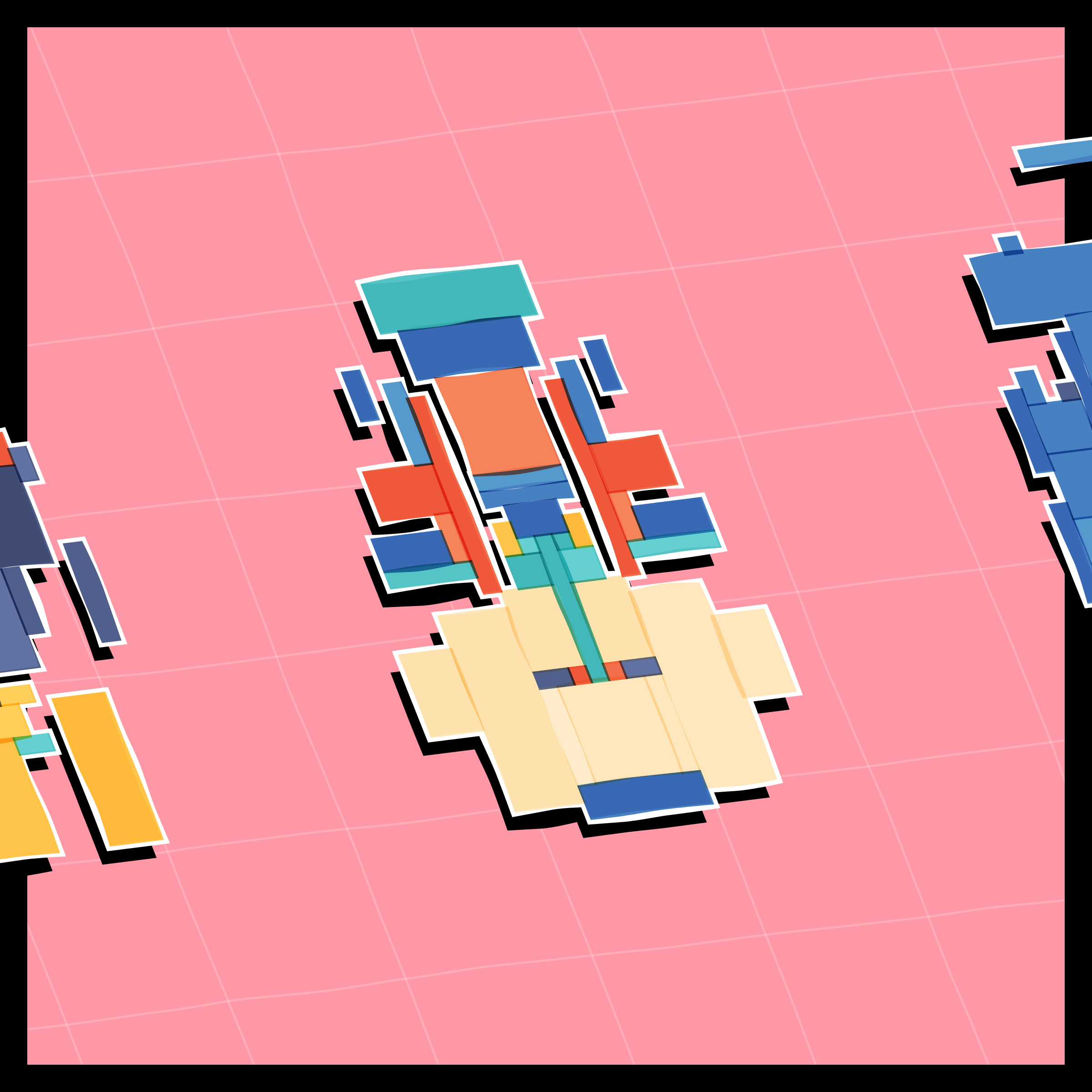 Art Blocks - Art Blocks v2 - Paper Armada #376 - NFT # 37000376