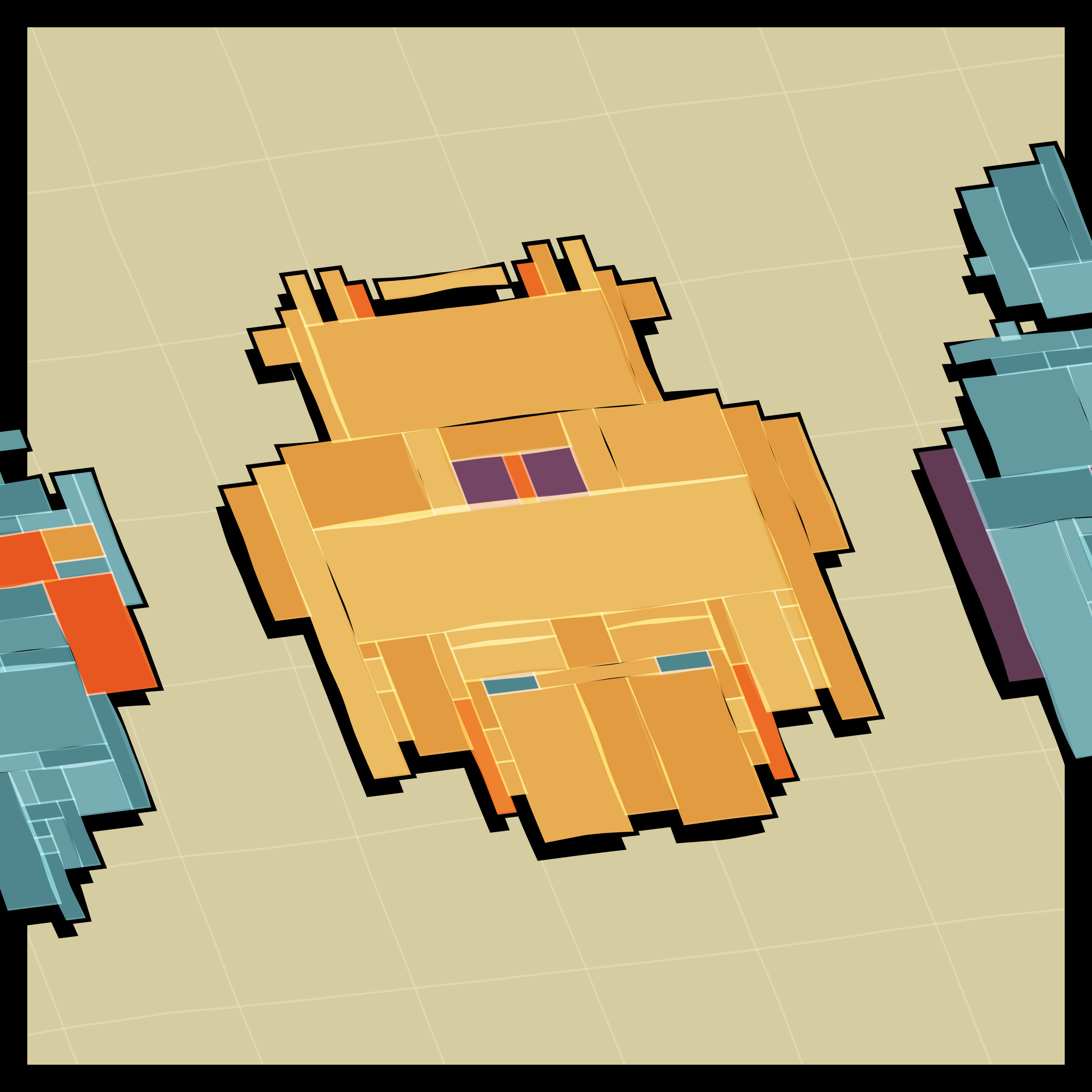 Art Blocks - Art Blocks v2 - Paper Armada #377 - NFT # 37000377