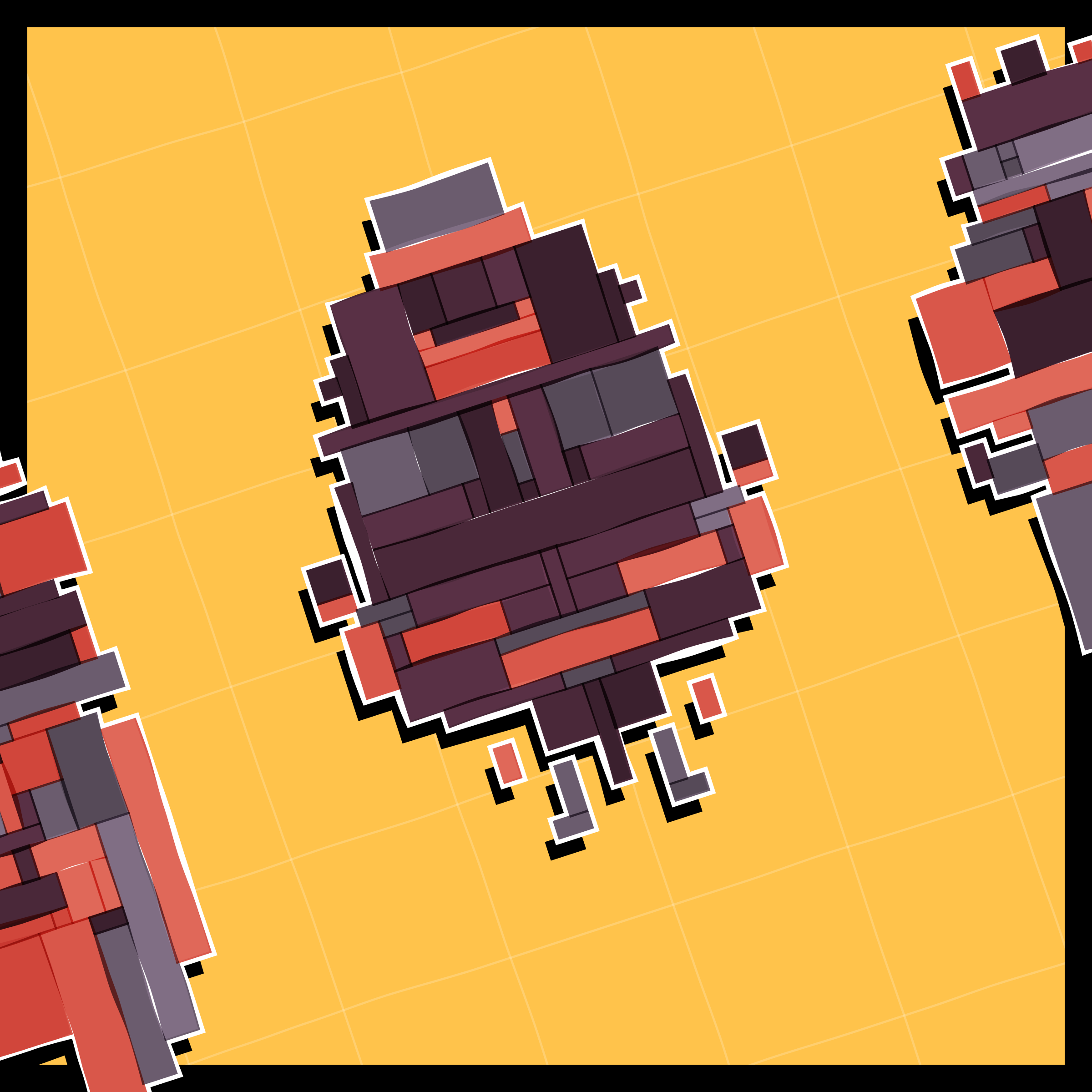 Art Blocks - Art Blocks v2 - Paper Armada #380 - NFT # 37000380