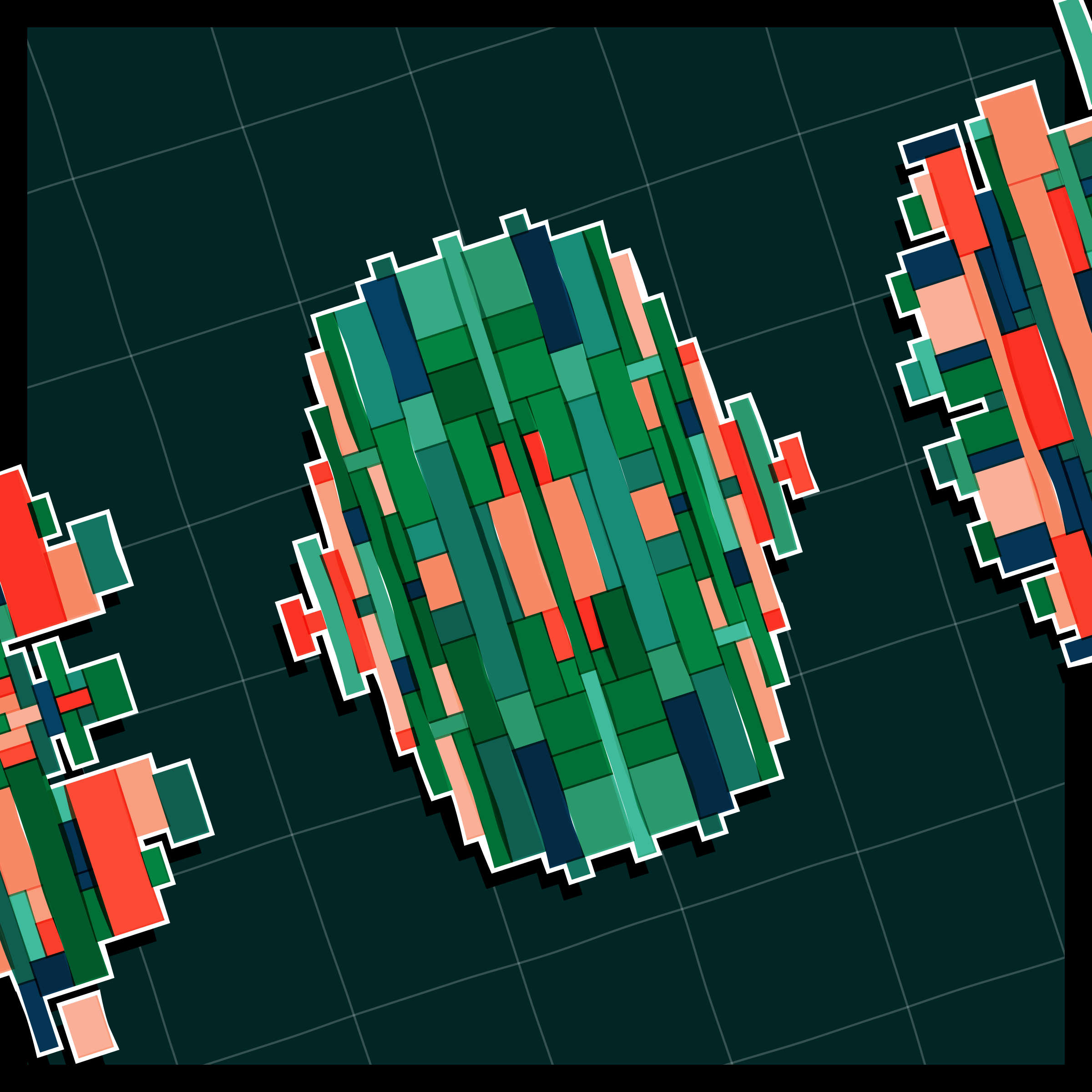 Art Blocks - Art Blocks v2 - Paper Armada #386 - NFT # 37000386