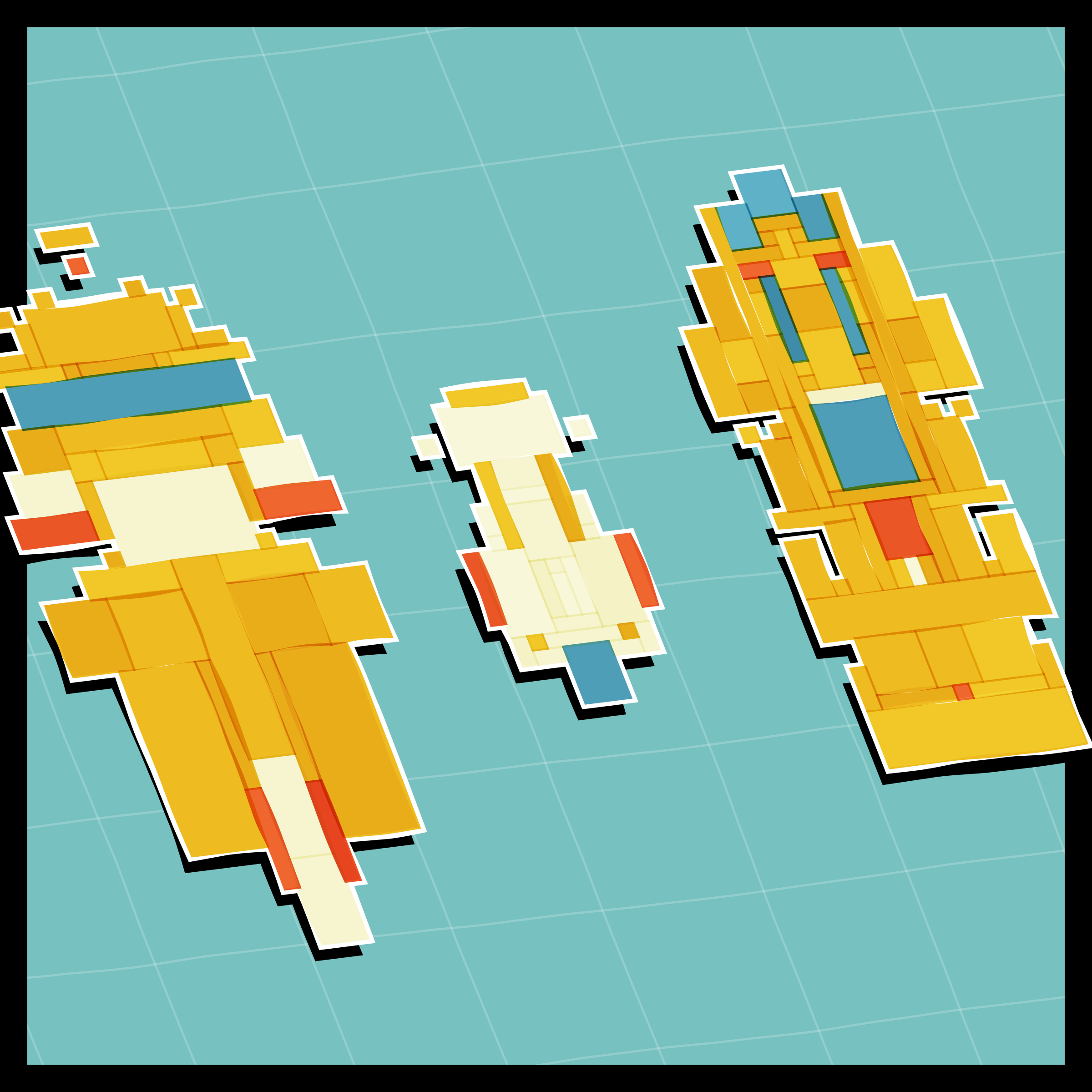 Art Blocks - Art Blocks v2 - Paper Armada #393 - NFT # 37000393