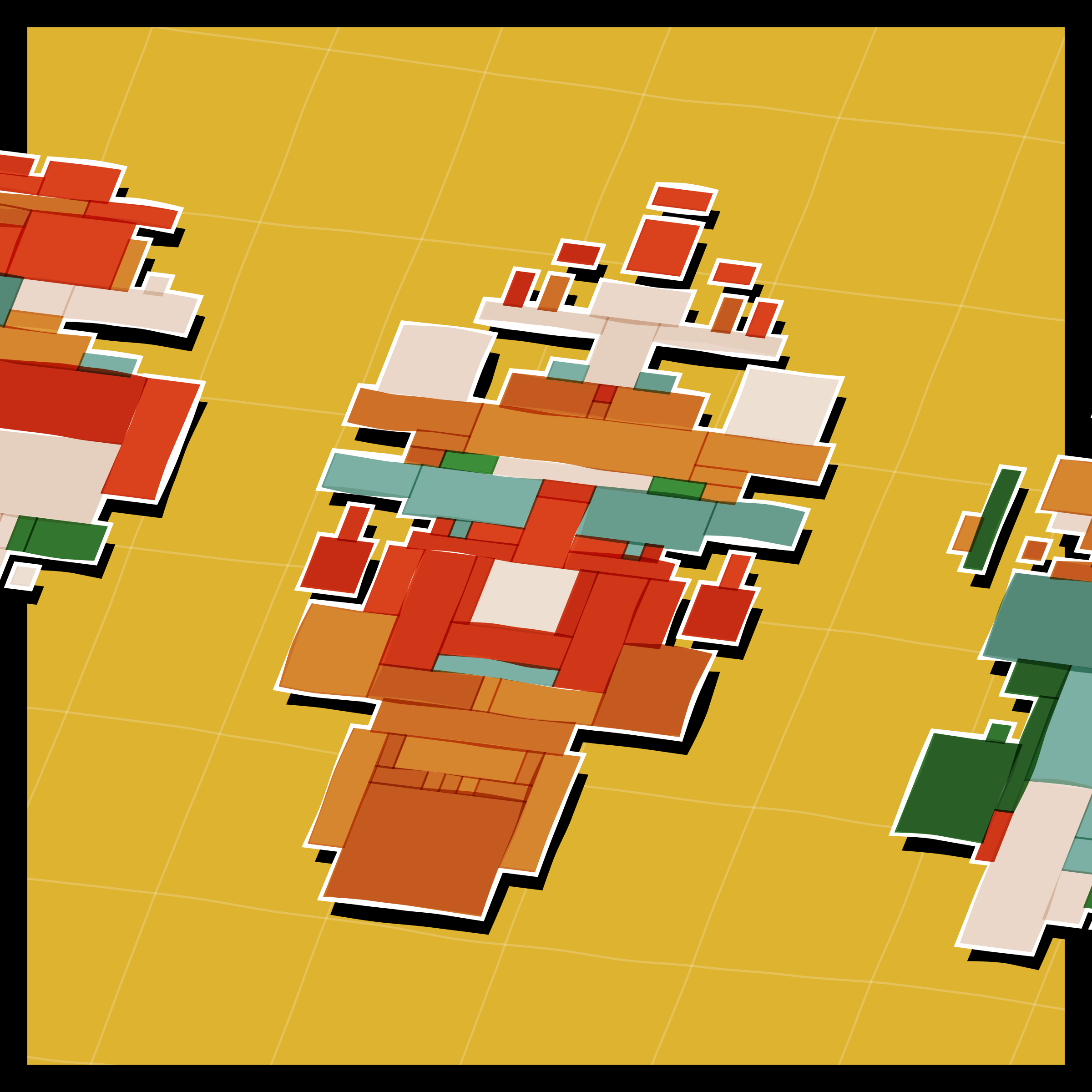 Art Blocks - Art Blocks v2 - Paper Armada #410 - NFT # 37000410