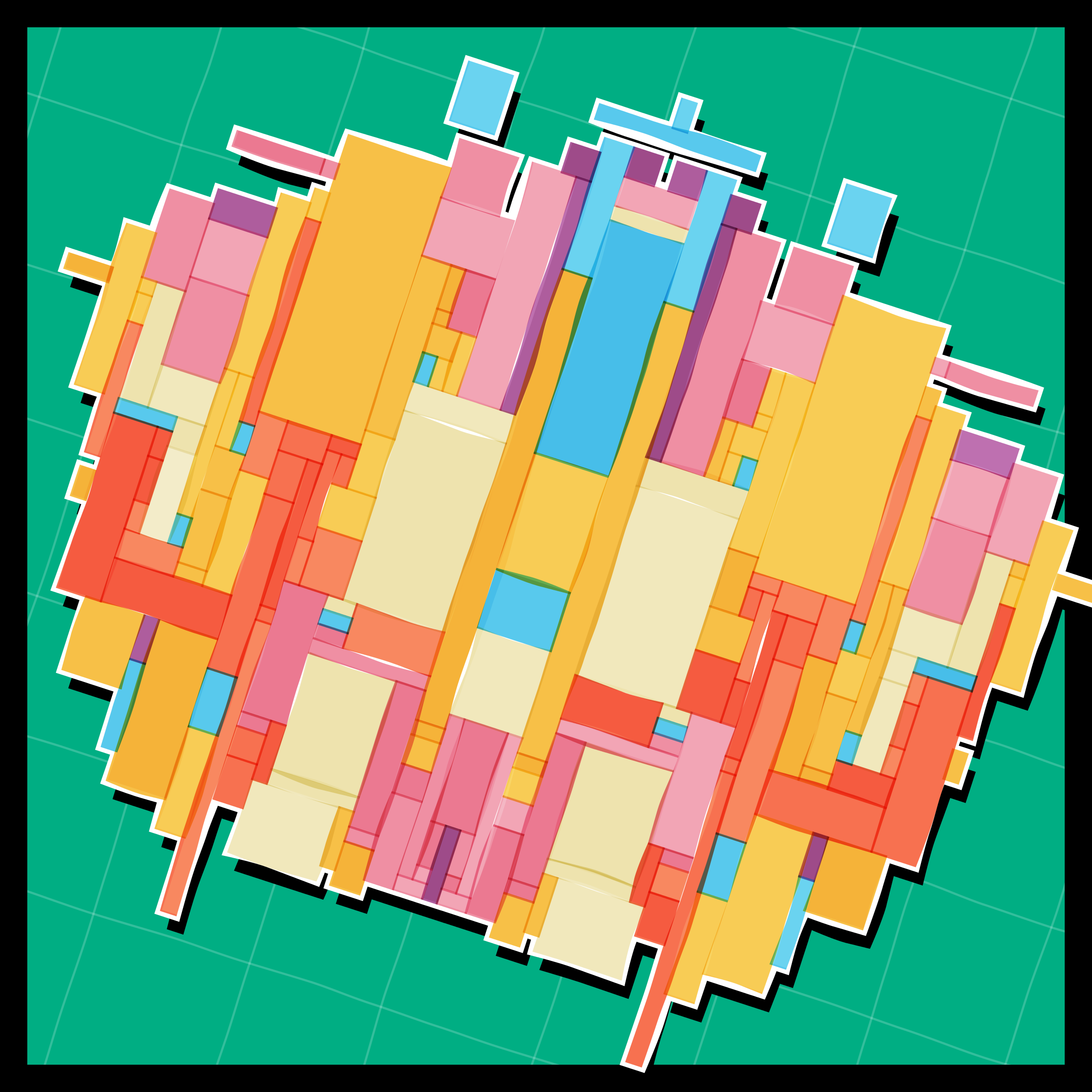 Art Blocks - Art Blocks v2 - Paper Armada #413 - NFT # 37000413